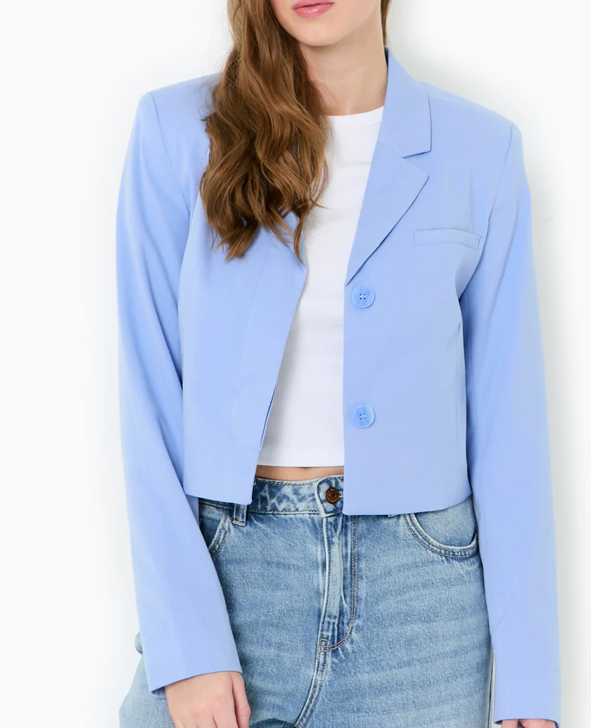 Pimkie Veste courte avec boutons sous patte