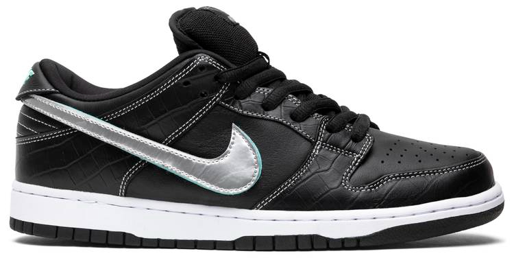 Diamond Supply Co. x Dunk Low Pro SB  Black Diamond  BV1310-001 - Sneaker Replica Workshop