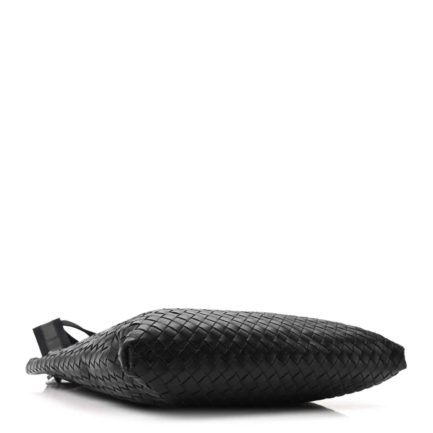 Nappa Intrecciato VN Crossbody Messenger Bag Black - Top Club