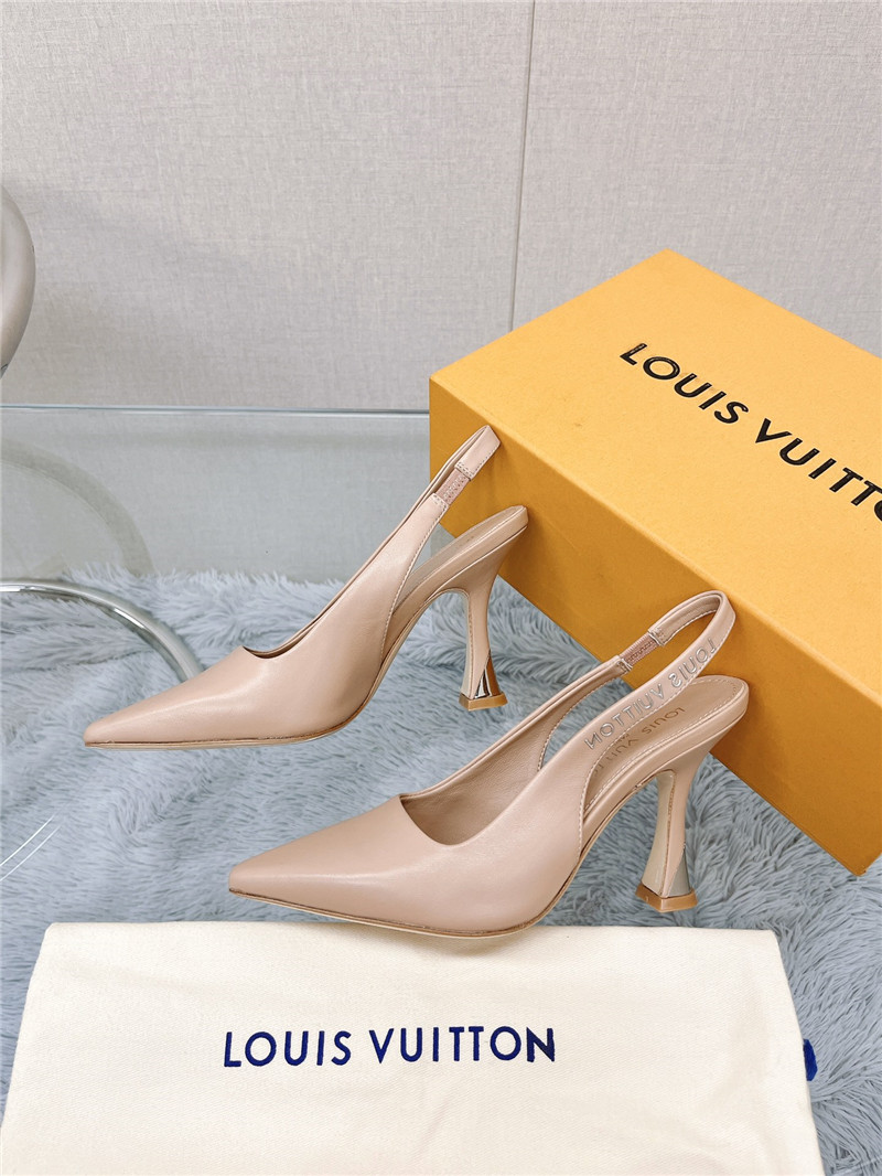 louis vuitton LV early spring new slingback high heels - Sneaker Replica Workshop