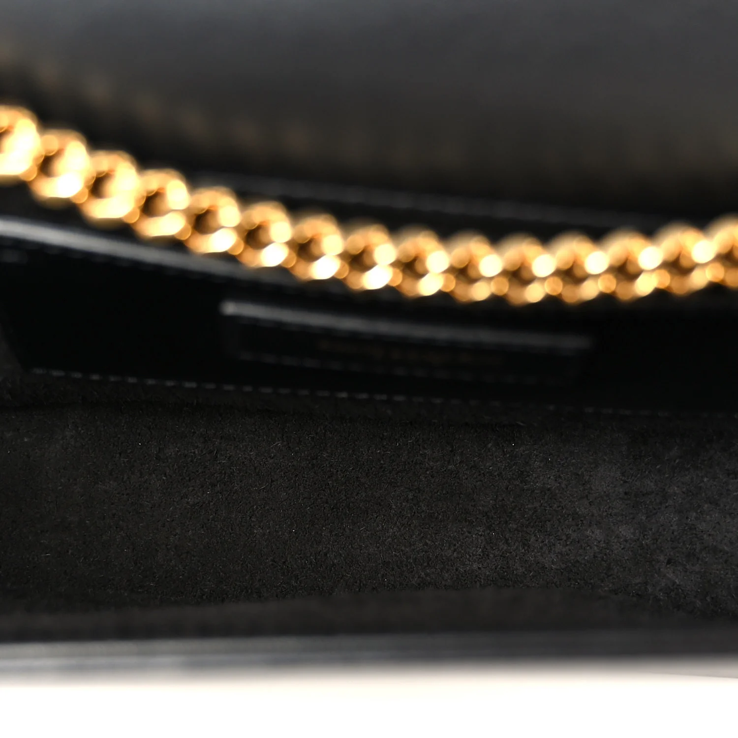 Smooth Calfskin Medium Classic Monogram Kate Tassel Satchel Black - Top Club