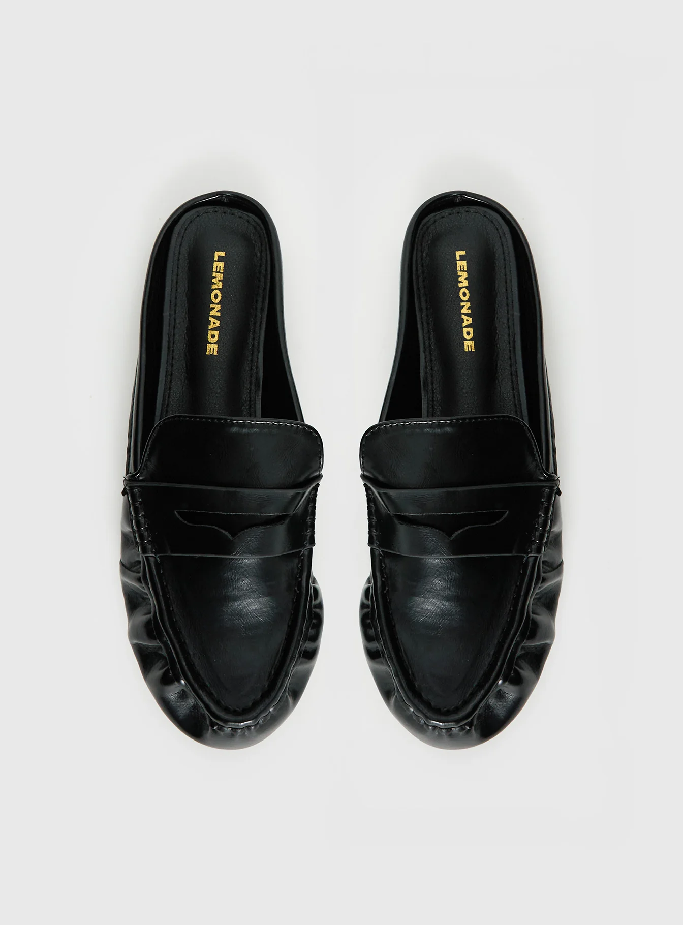 Hot Row Flat Loafers Black