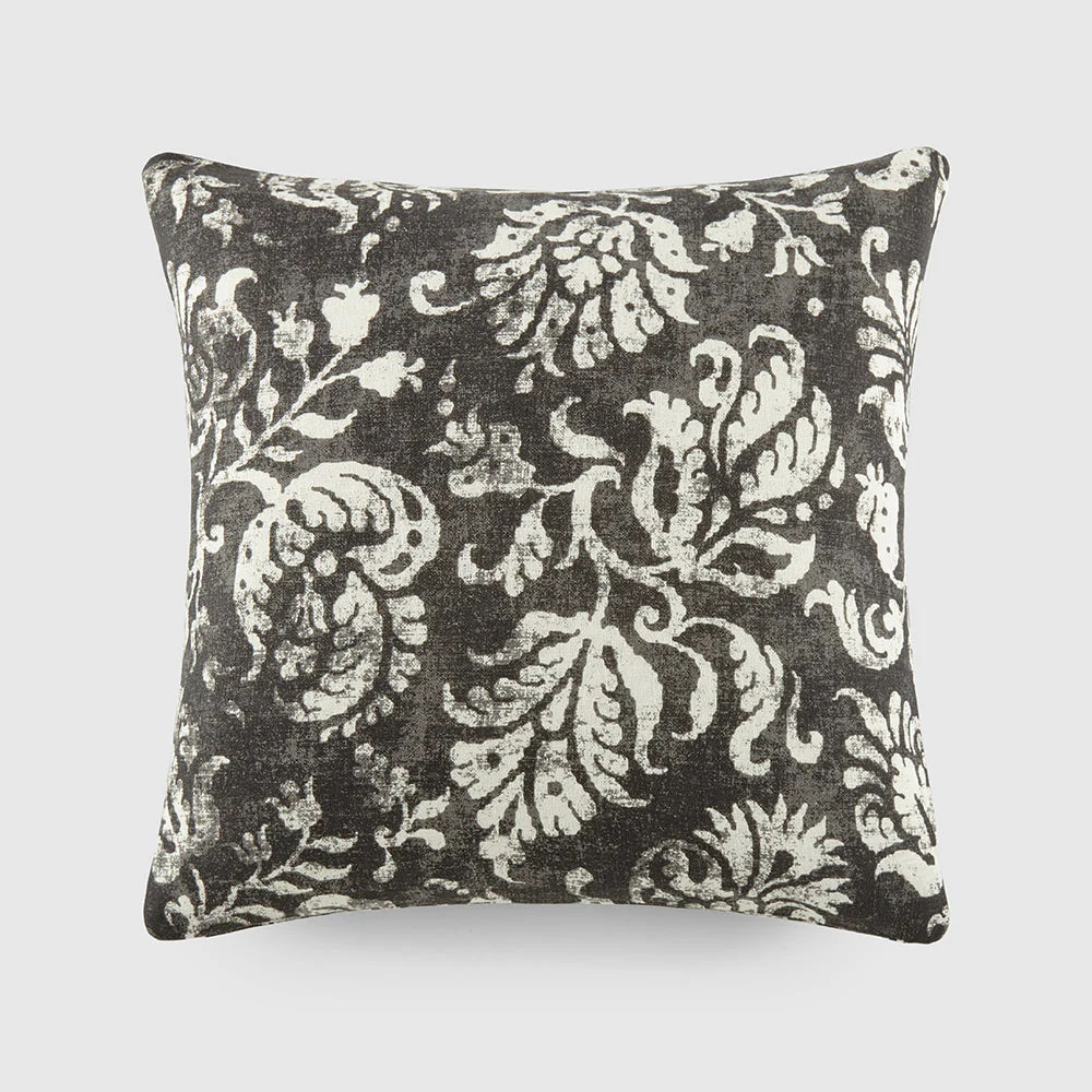 Distressed Floral Décor Throw Pillow (Sale)