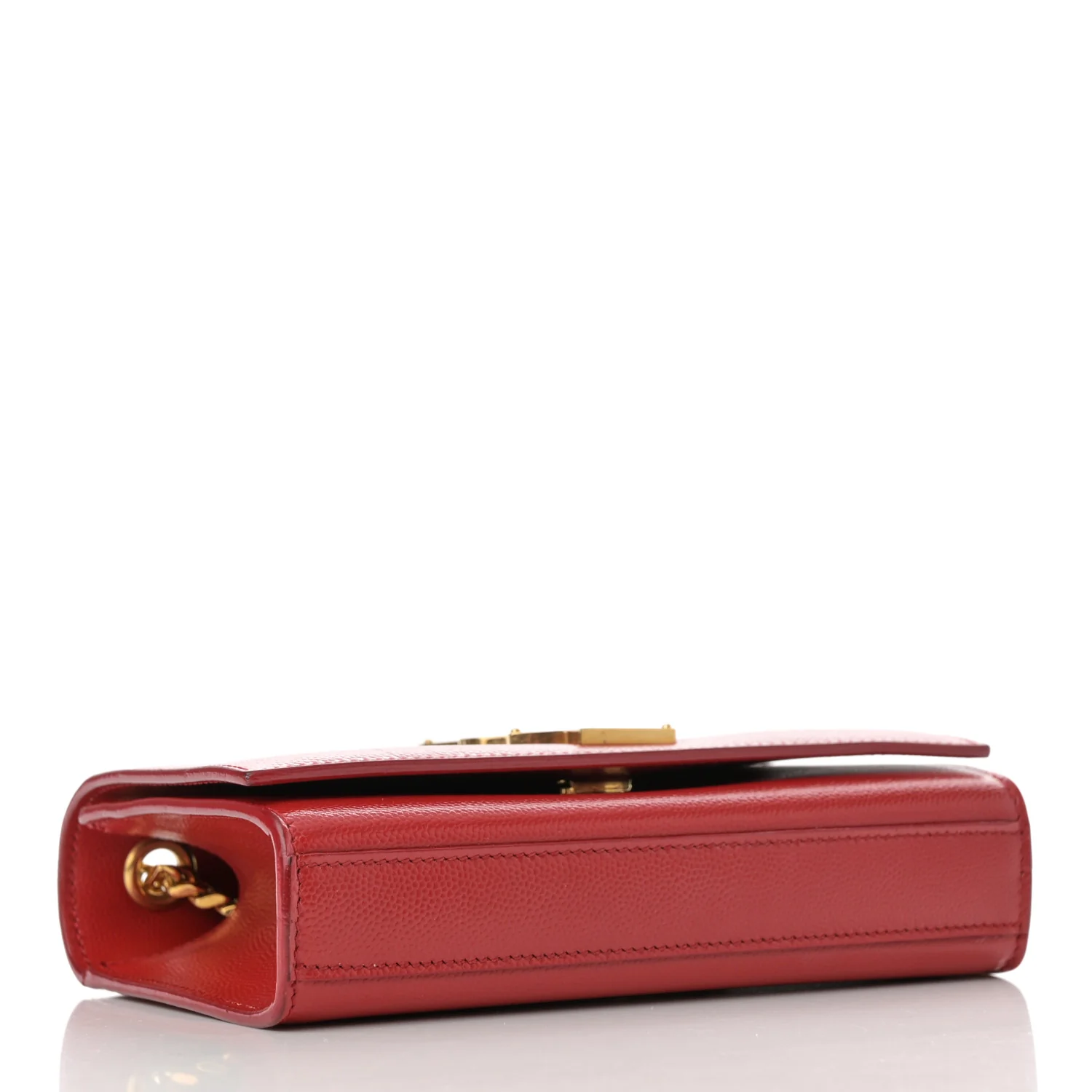 Grain De Poudre Small Monogram Kate Satchel Red - Top Club