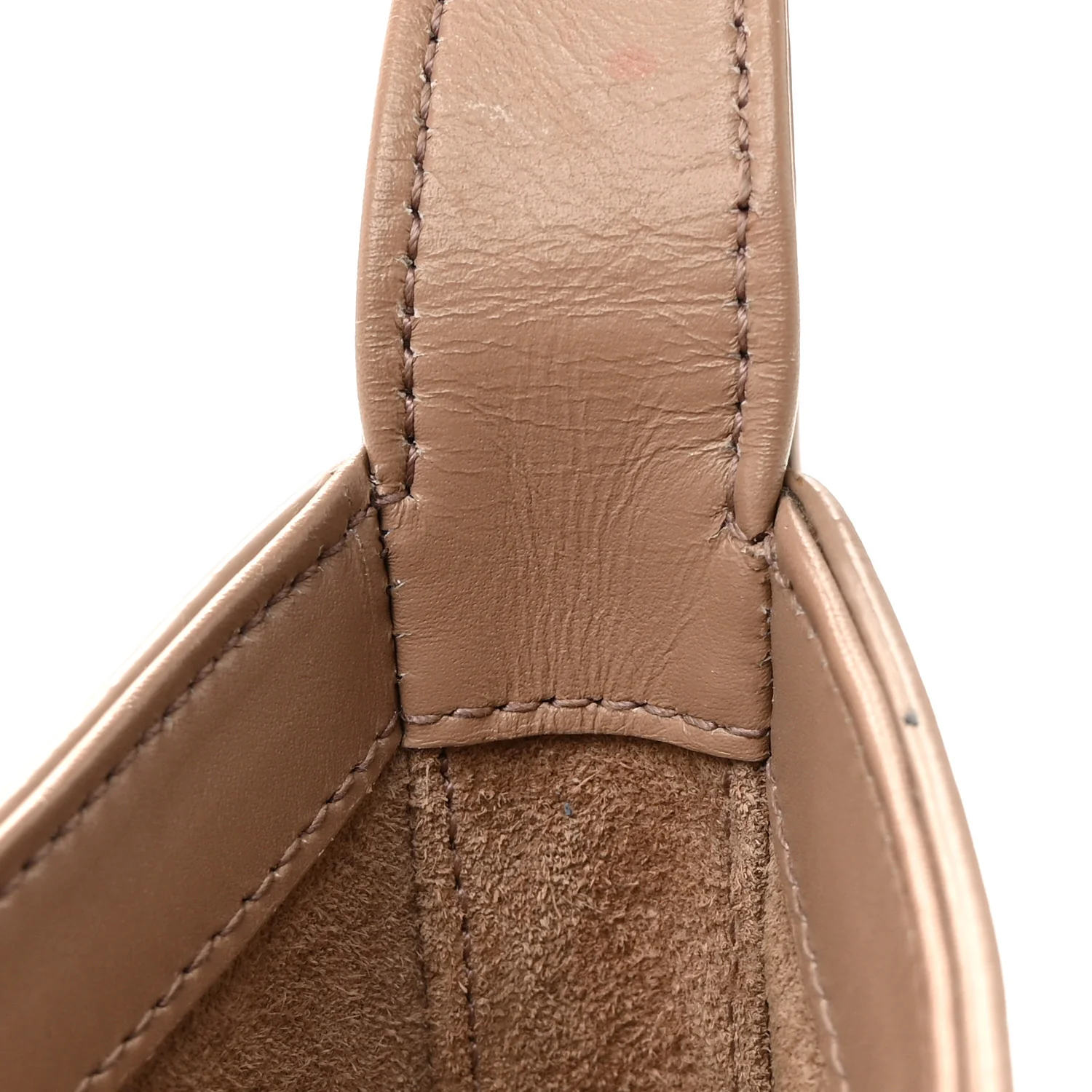 Smooth Calfskin Le 5 A 7 Mini Hobo Rosy Sand - Top Club