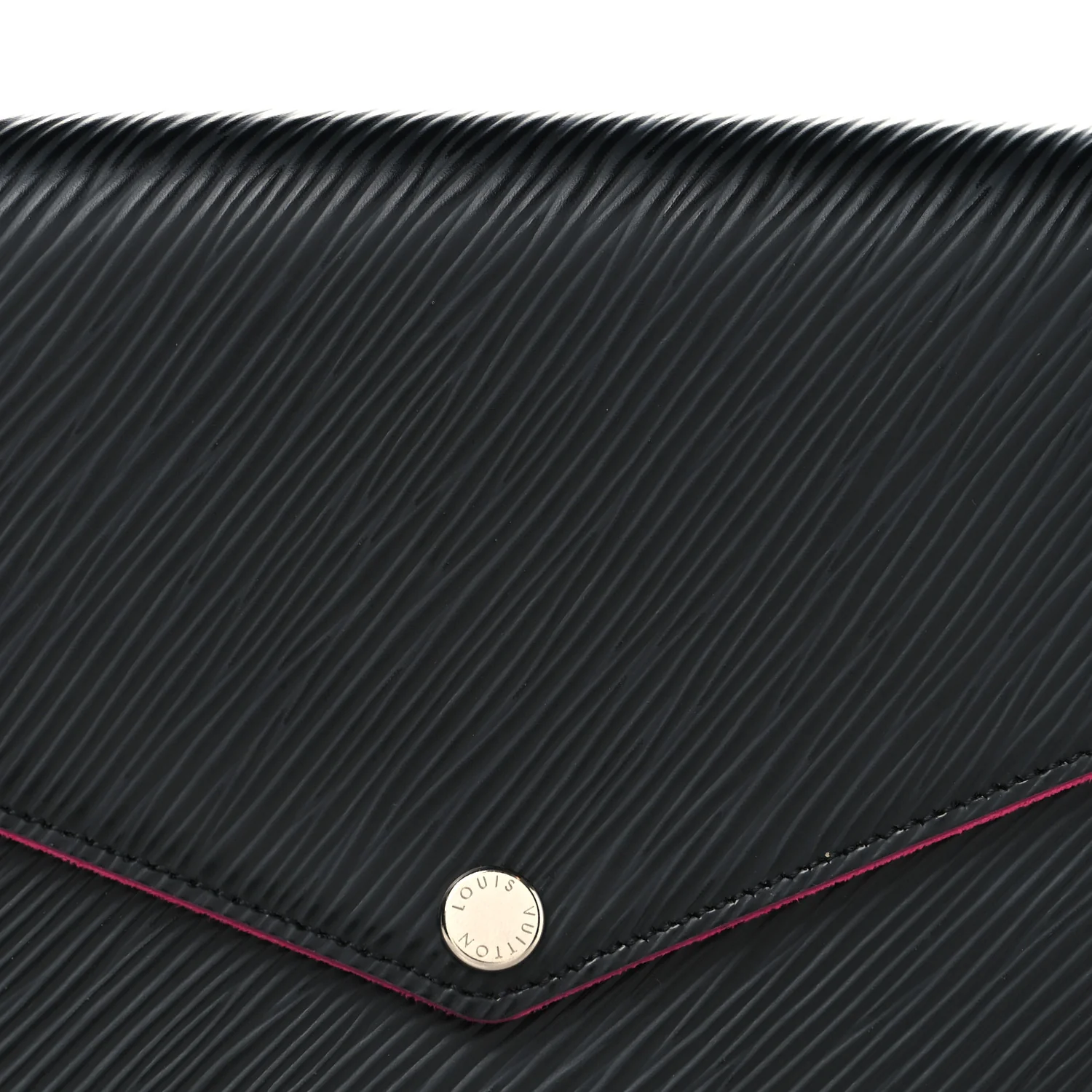 Epi Pochette Felicie Black Hot Pink - Top Club