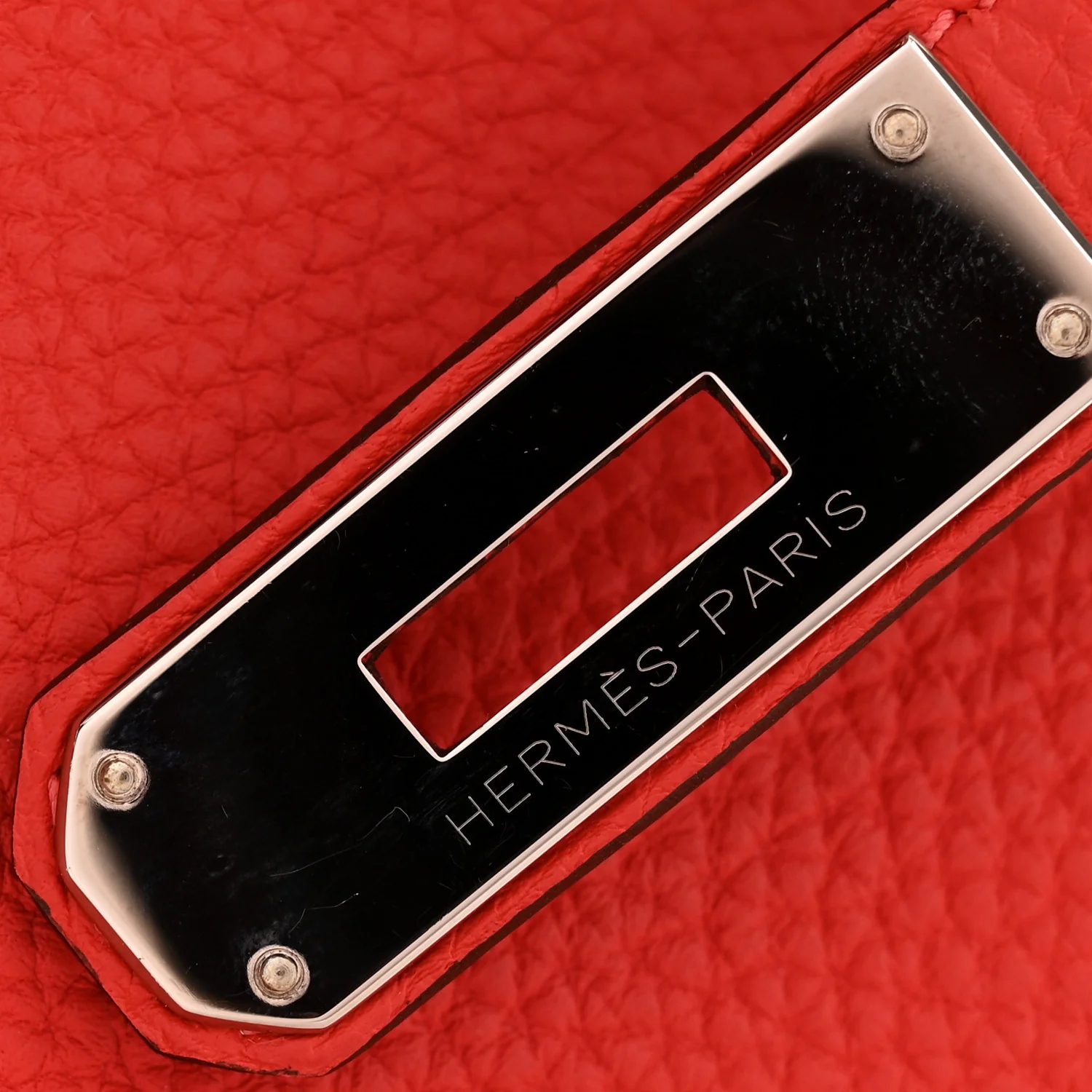 Togo Birkin 30 Rouge Pivoine - Top Club