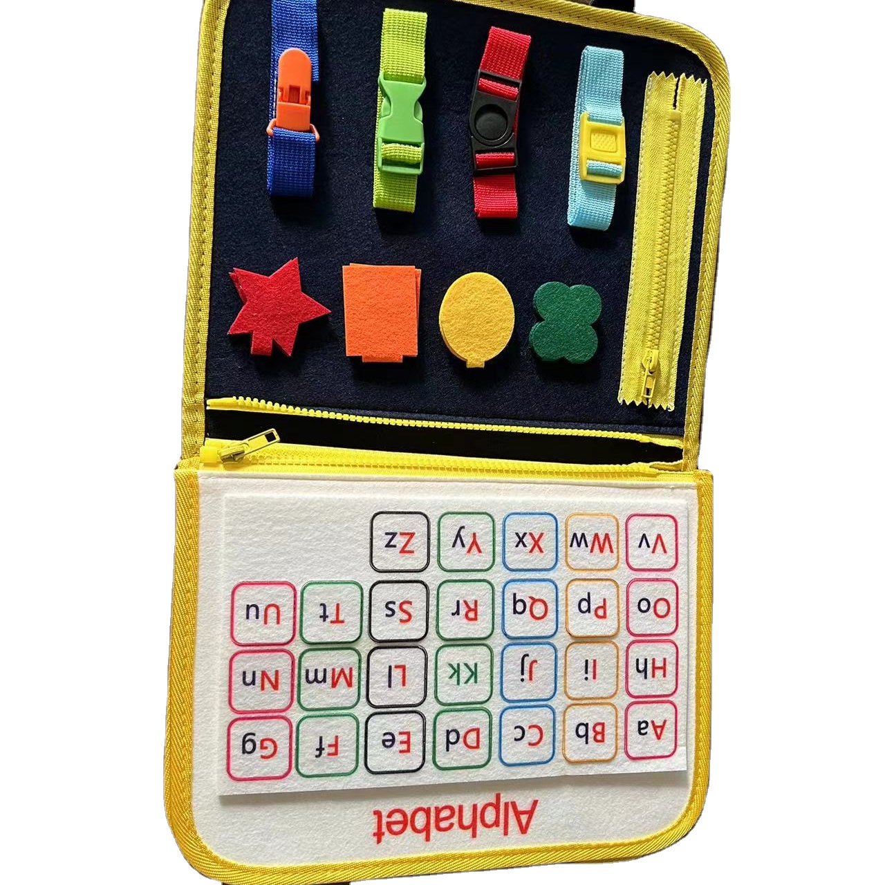 Timmy Travel Car Airplane Sensory Board Toddlers Educational Montessori Toys Fine Motor Skills Busy Board Made Fabric Felt