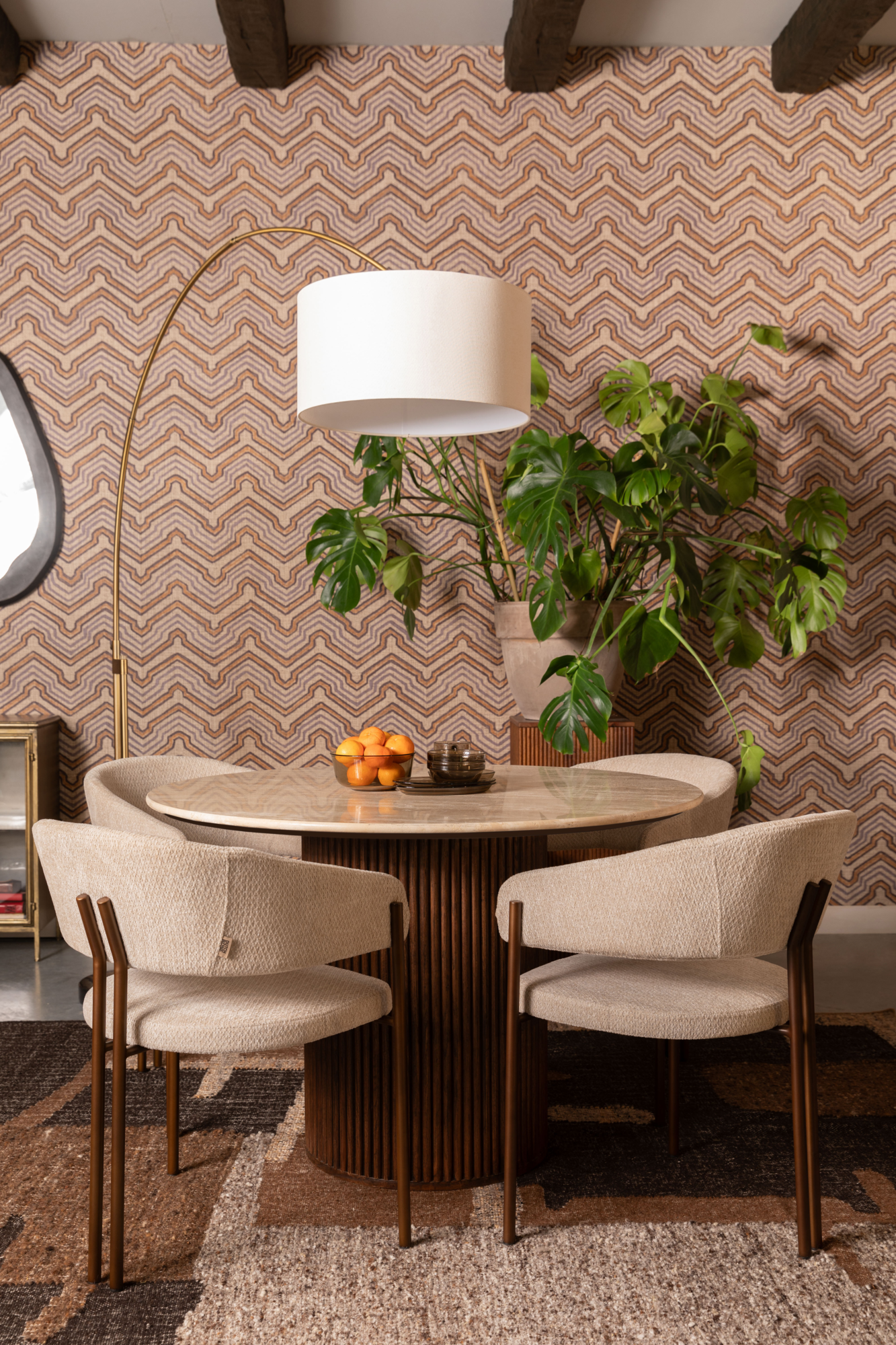 Eetkamerstoel Naida beige