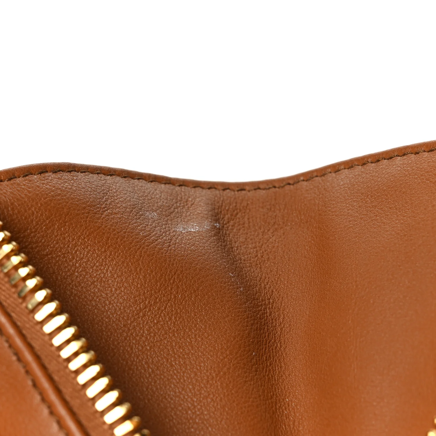 Soft Calf Softy Large Beau Top Handle Bag Cognac - Top Club