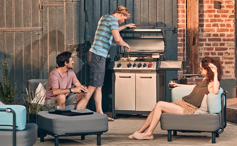 BARBECUE ENDERS MONROE PRO 4 SIK TURBO BARBECUE GAZ