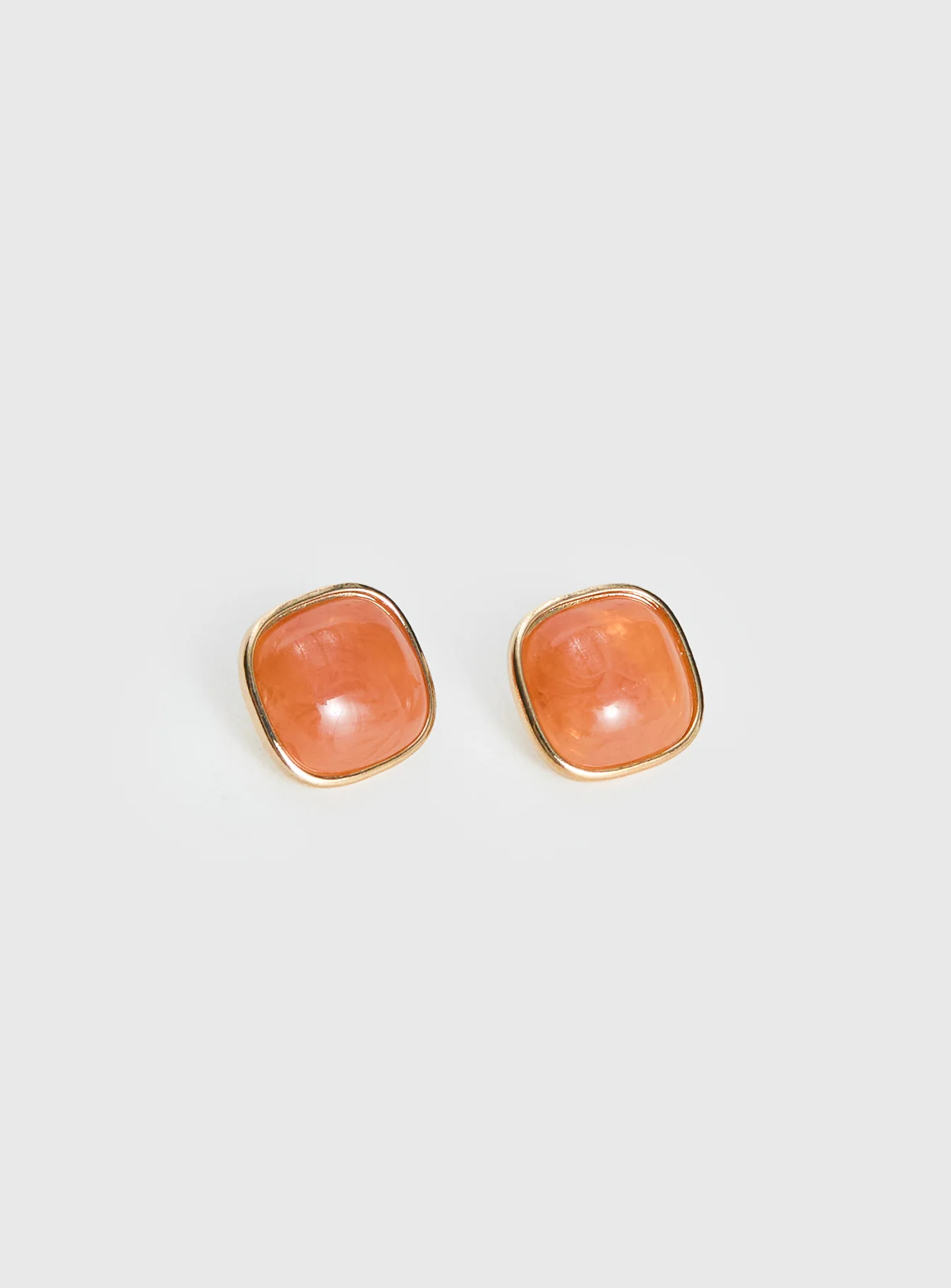Tiera Gemstone Earrings Gold