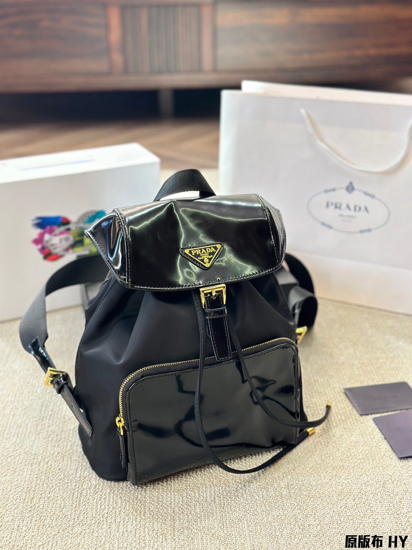 Pra new arrival backpack size : 27 * 26 cm - Top Club