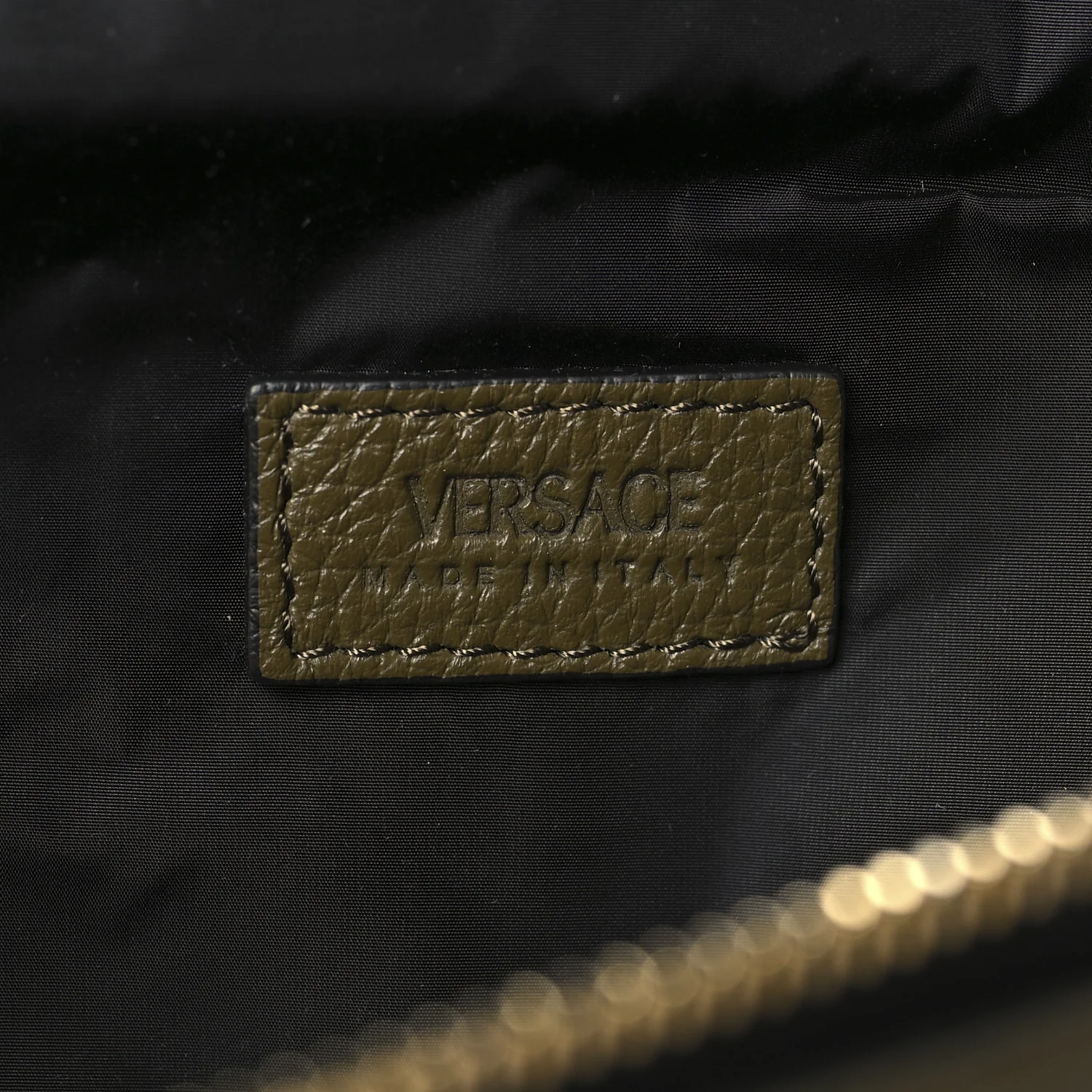 Grained Calfskin Vanitas Medea Belt Bag Khaki - Top Club