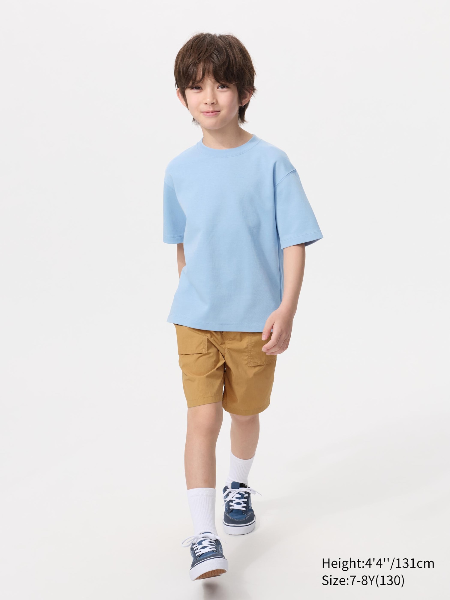KIDS AIRism Cotton Crew Neck T-Shirt