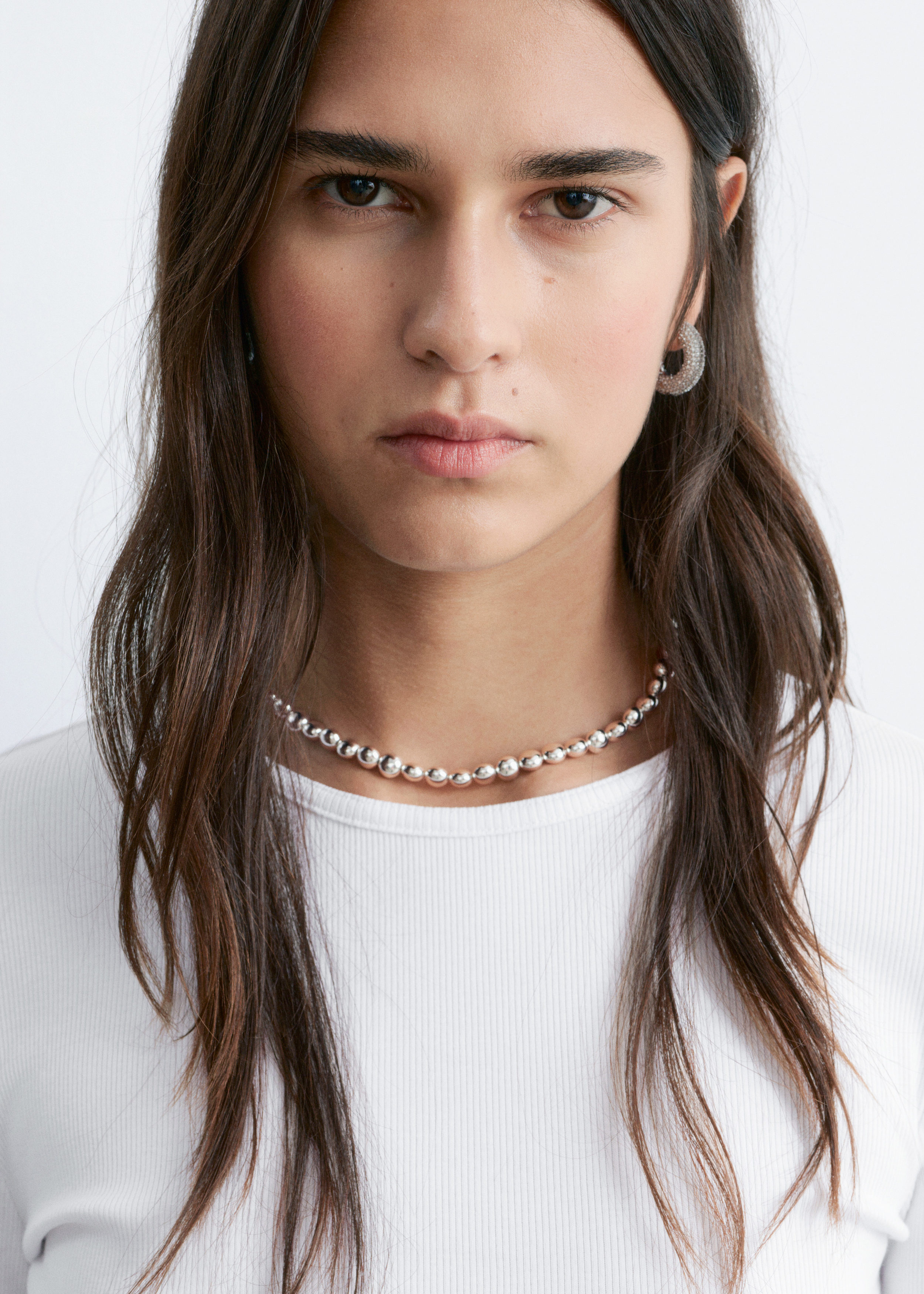 & Other Stories RIBBED LONG-SLEEVE TOP