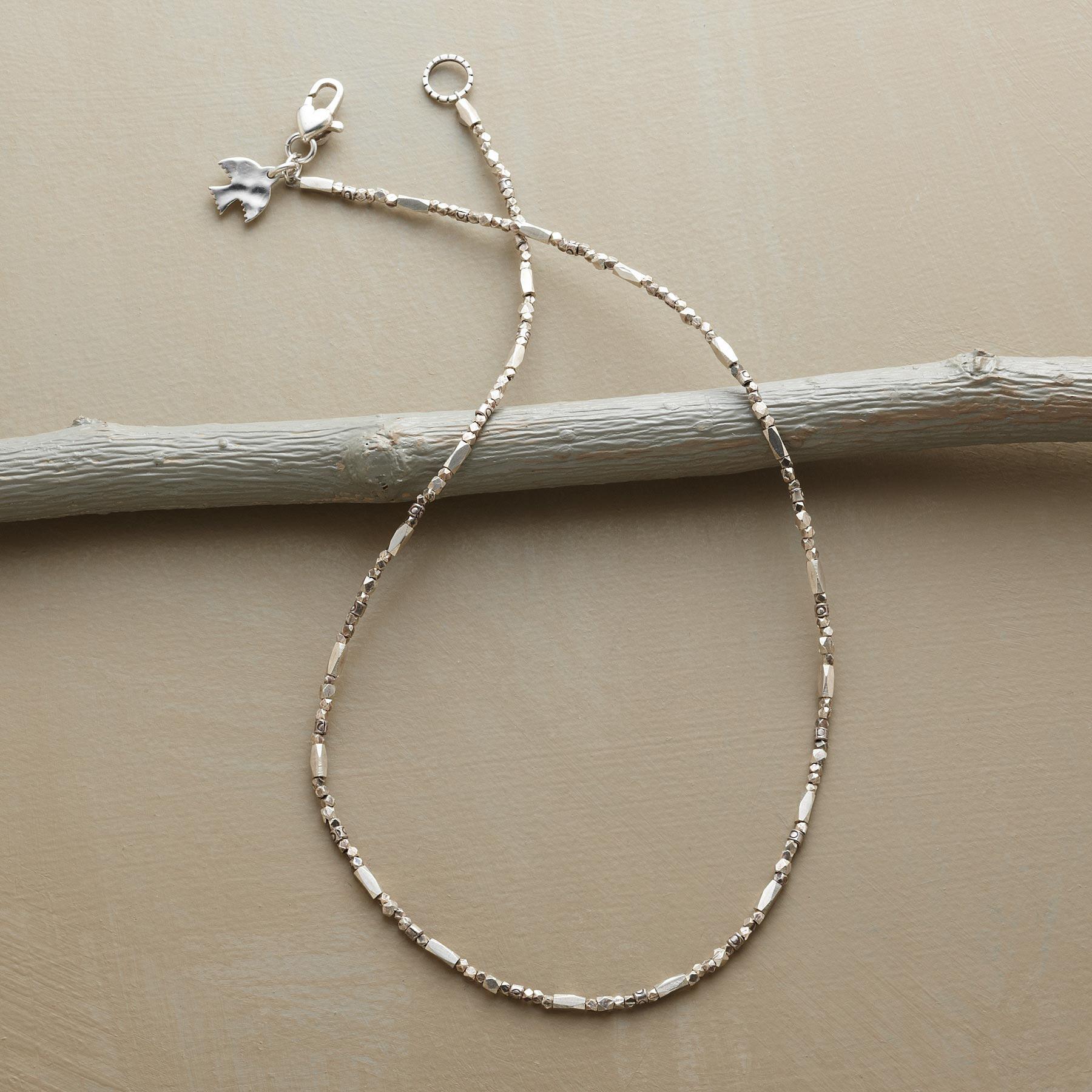 Scintillating Silver Necklace - Sundance Living