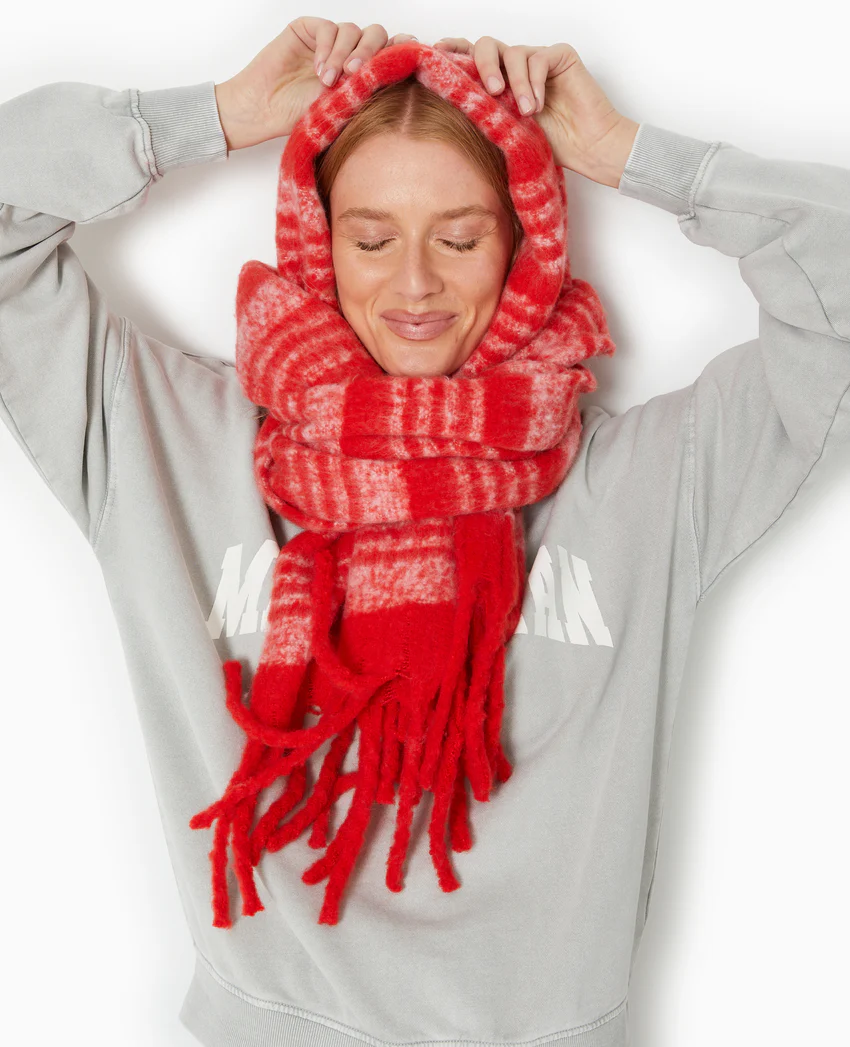 Pimkie Echarpe en maille extra douce avec franges
