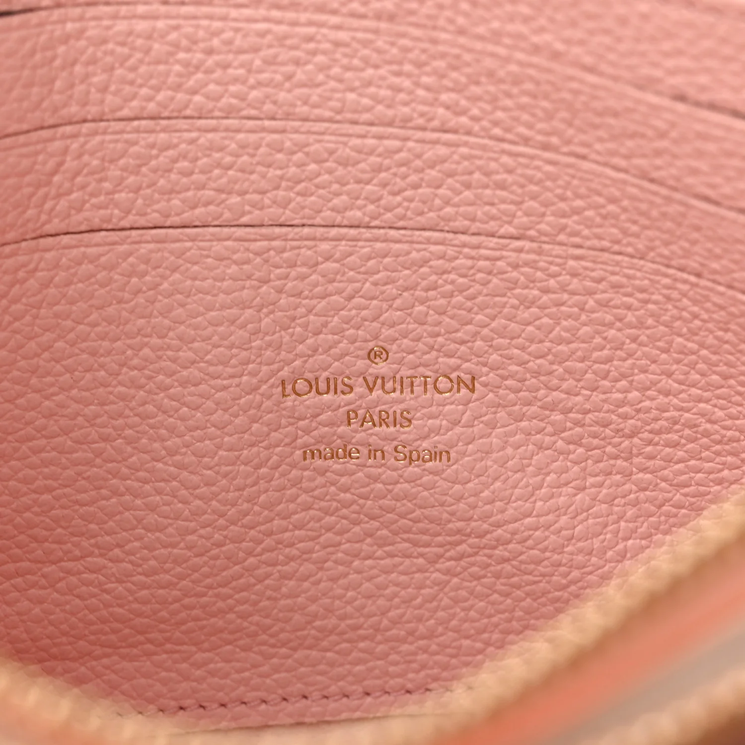 Empreinte Monogram Double Zip Pochette Rose - Top Club