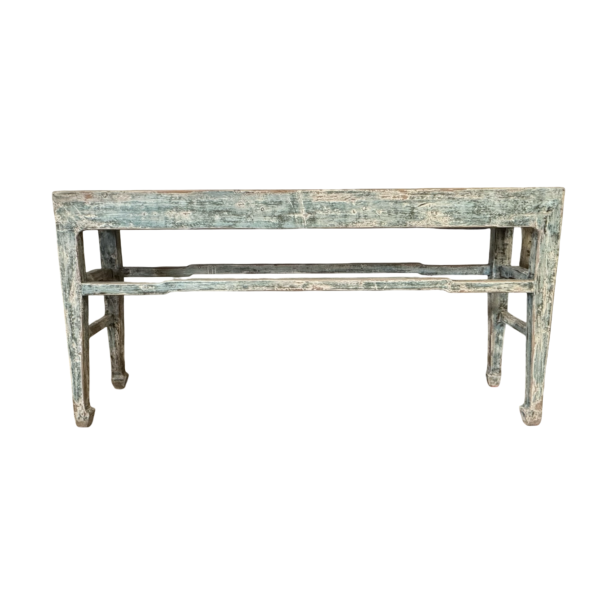 Sidetable grijs/blauw uniek