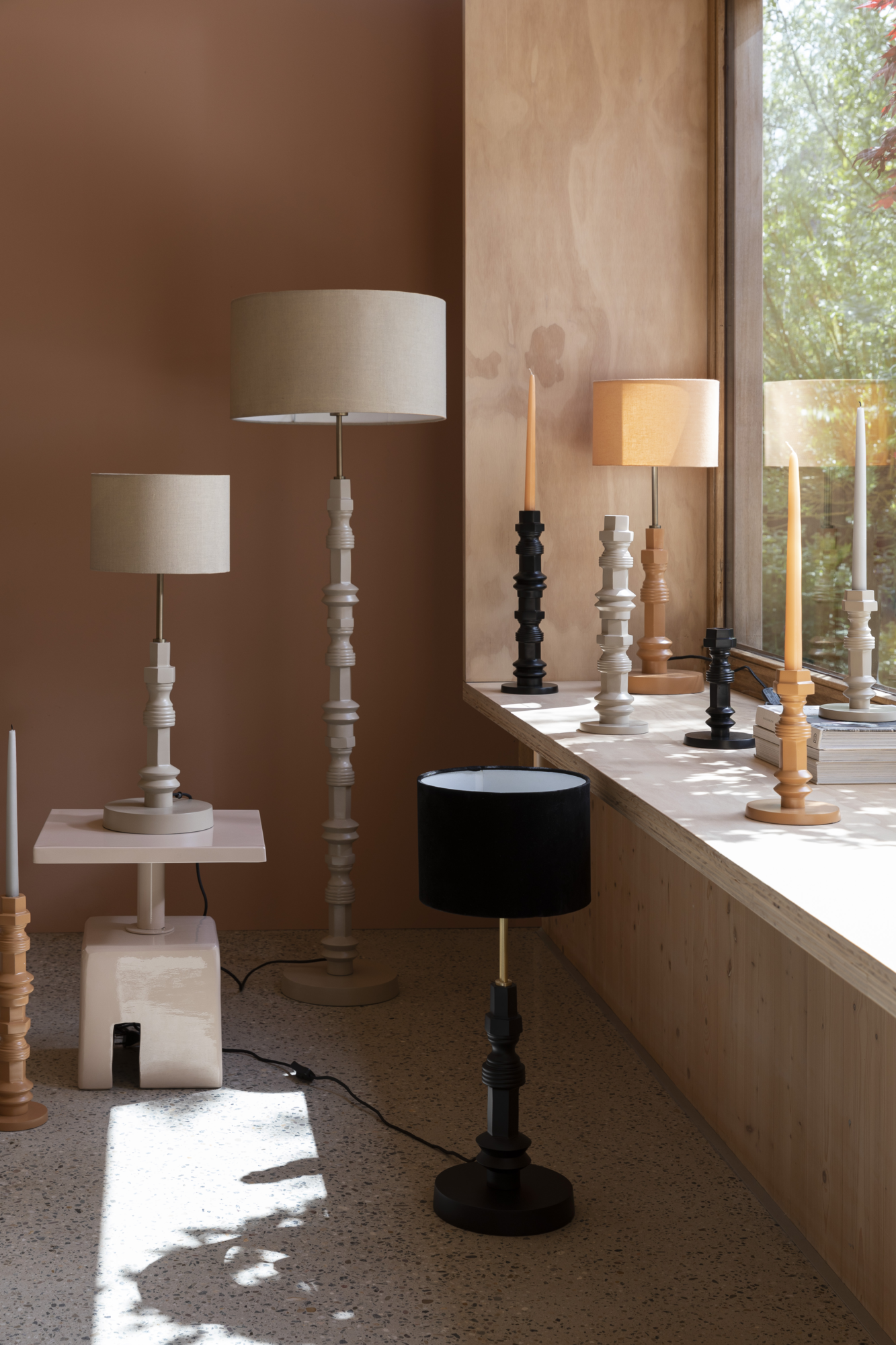 Vloerlamp TOTEM SMOOTH TERRA