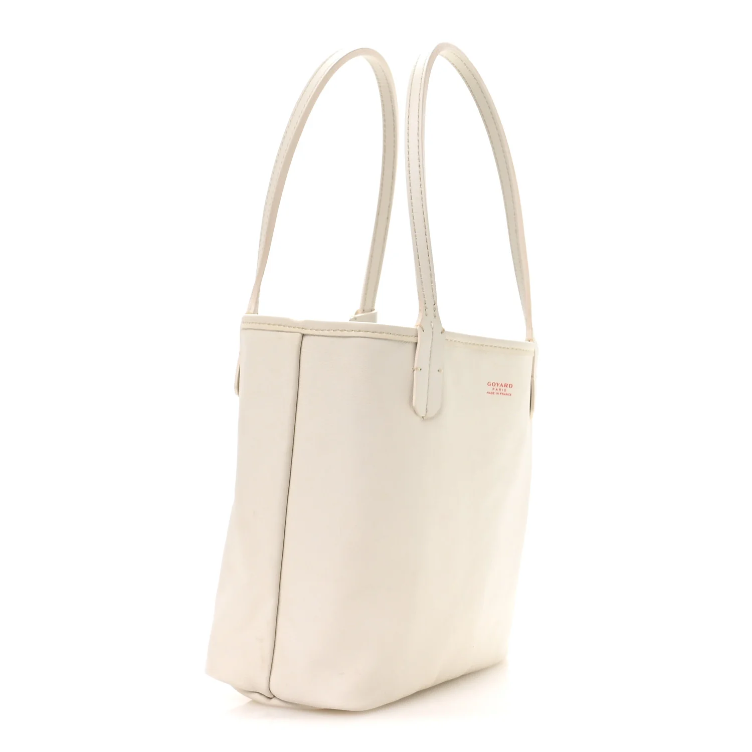 Goyardine Reversible Mini Anjou White - Top Club