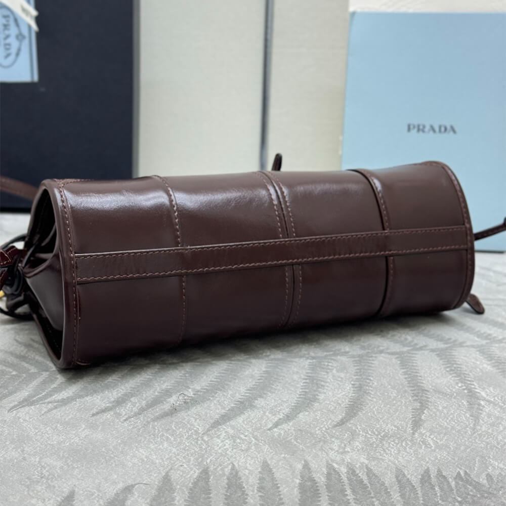 Prada Bonnie small leather shoulder bag(HIGH-END GRADE) - Top Club