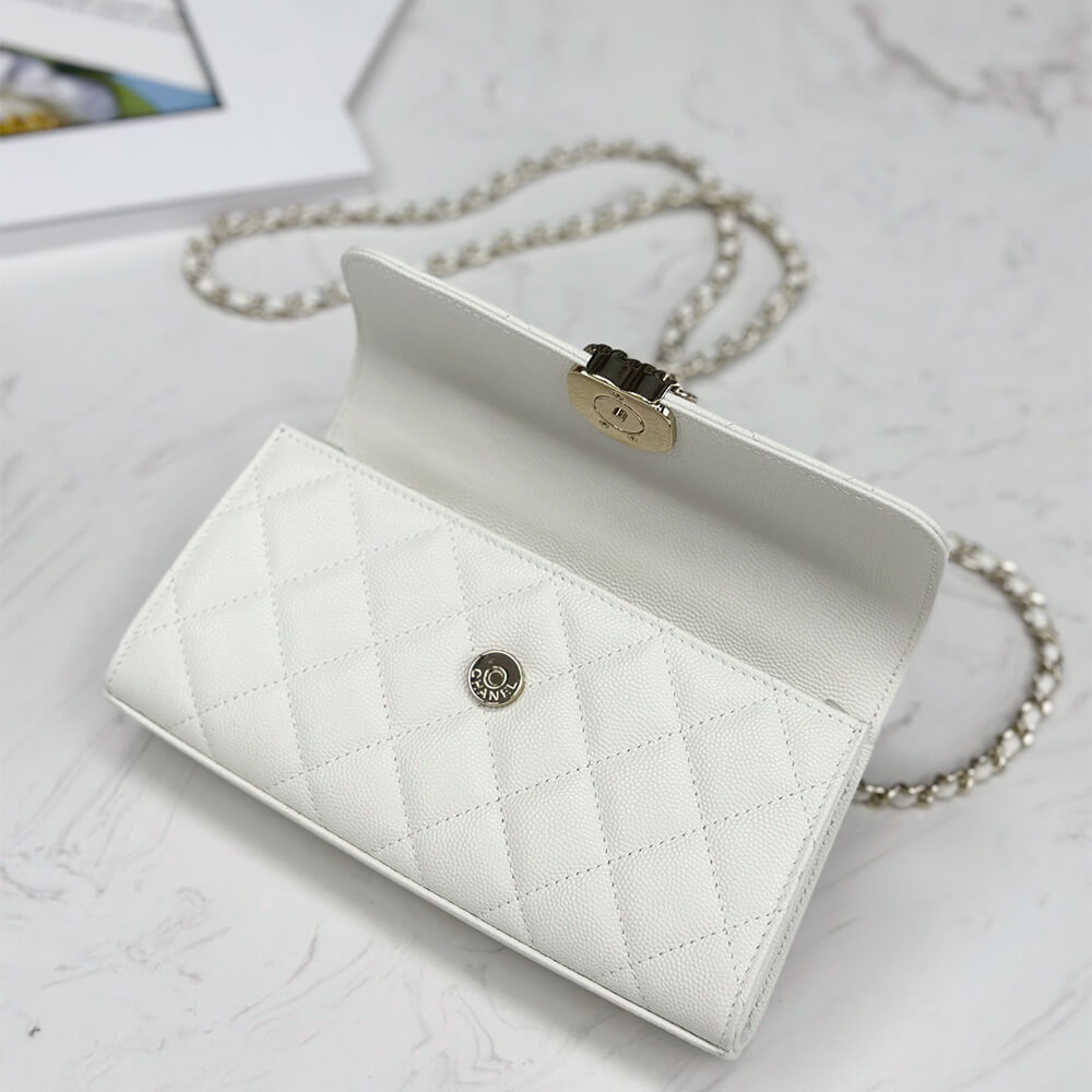 Chanel Flap Phone Holder with Chain(HIGH-END GRADE) - Top Club