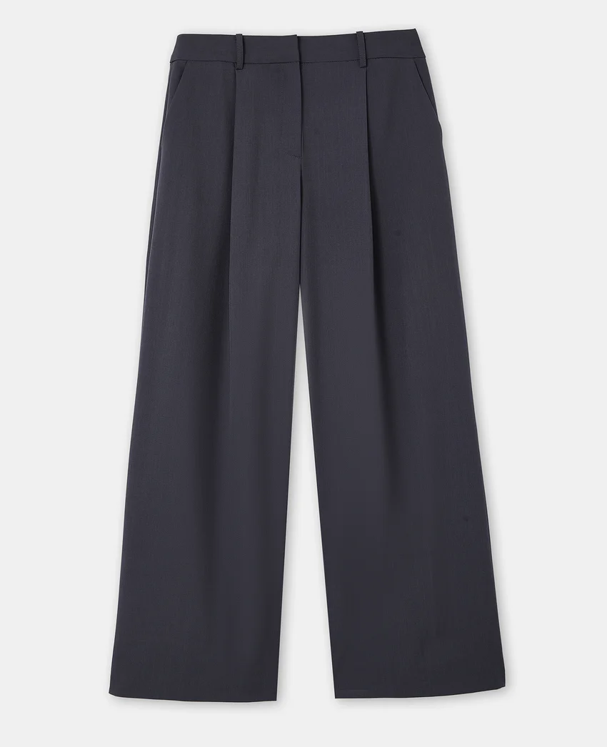 Pimkie Pantalon large et droit avec pinces