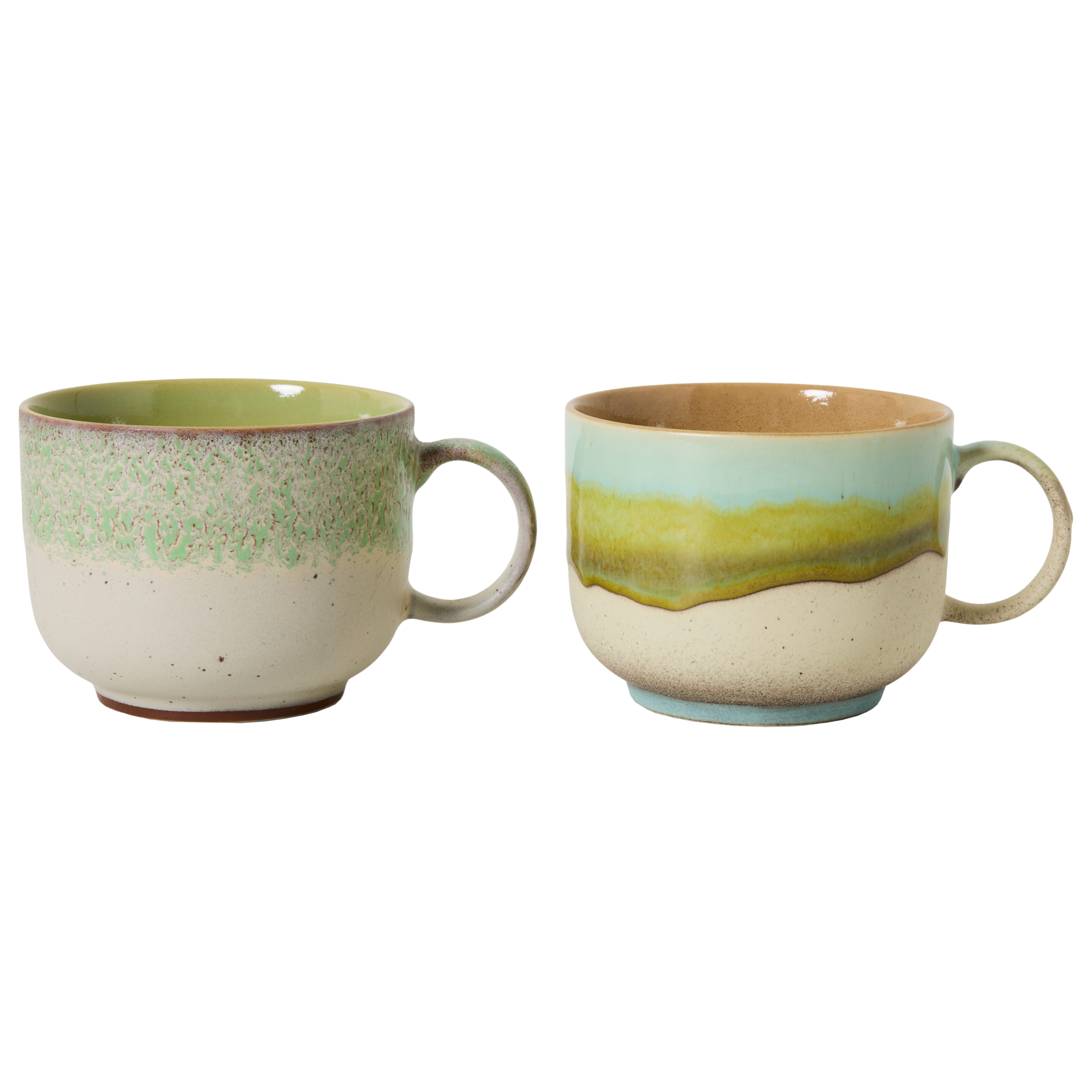 Servies 70's Ceramics thee mok Neo - set van 2
