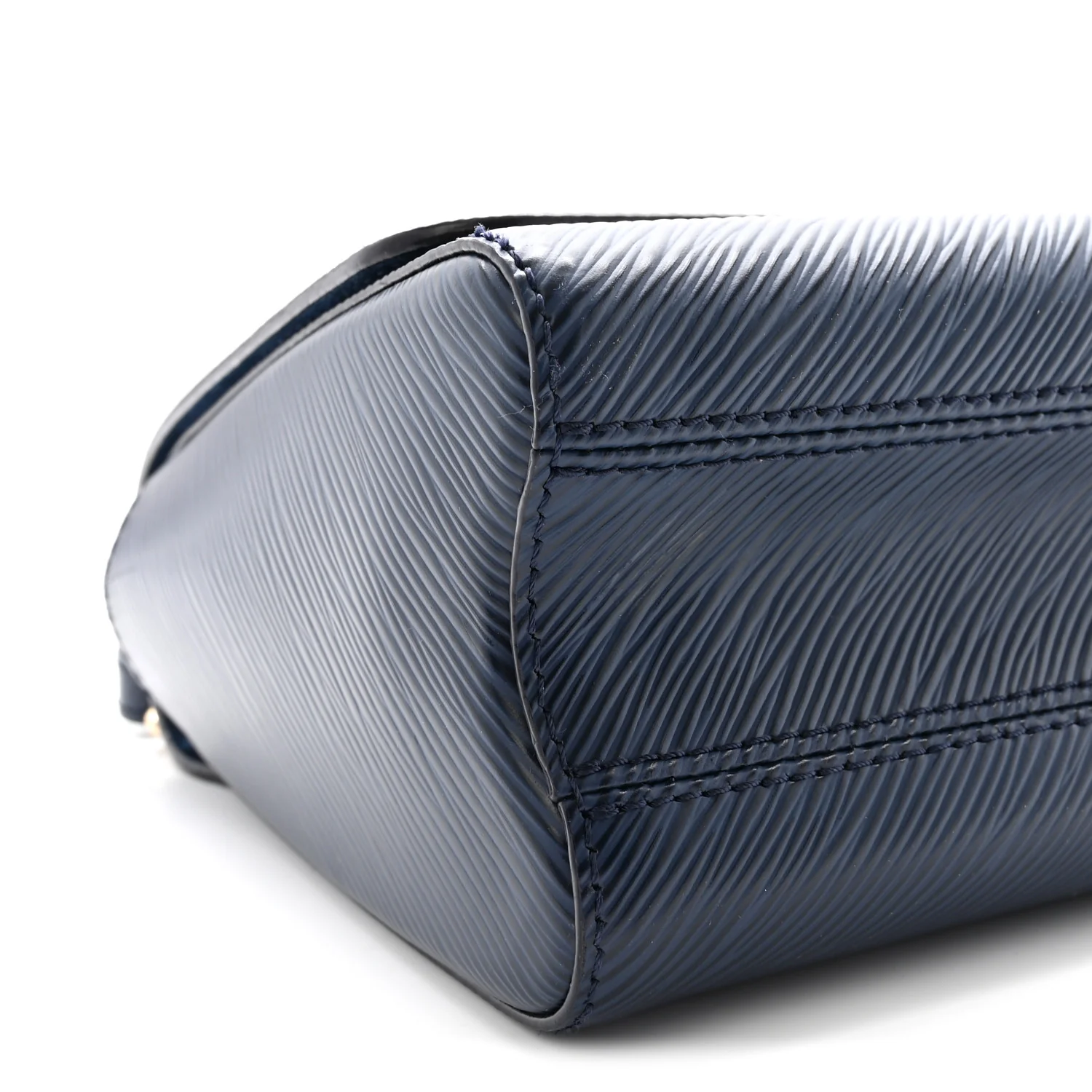Epi Twist Shoulder Bag MM Indigo - Top Club