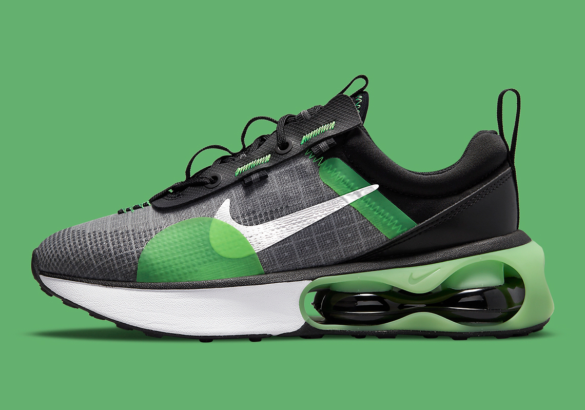 Air Max 2021 GS  Black Green Strike  DA3199-004 - Sneaker Replica Workshop