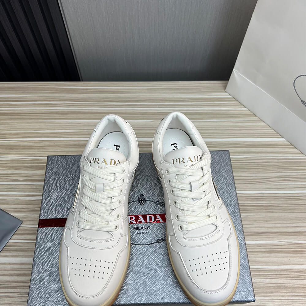 Prada Downtown nappa leather sneakers - Top Club
