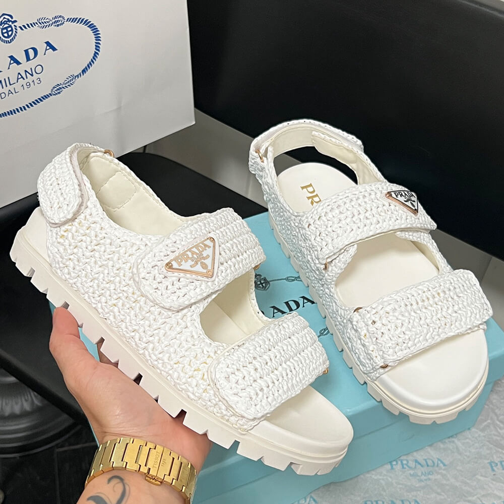 Prada Crochet sandals - Top Club