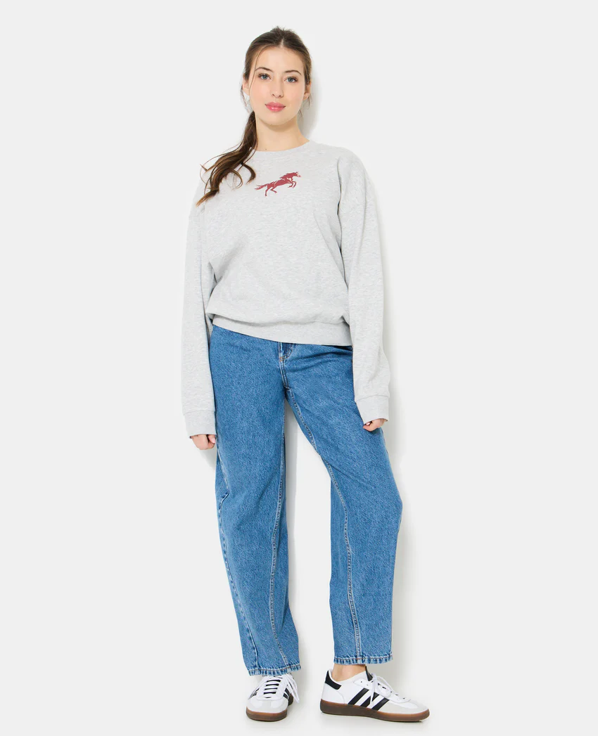 Pimkie Sweat oversize avec print poitrine et dos
