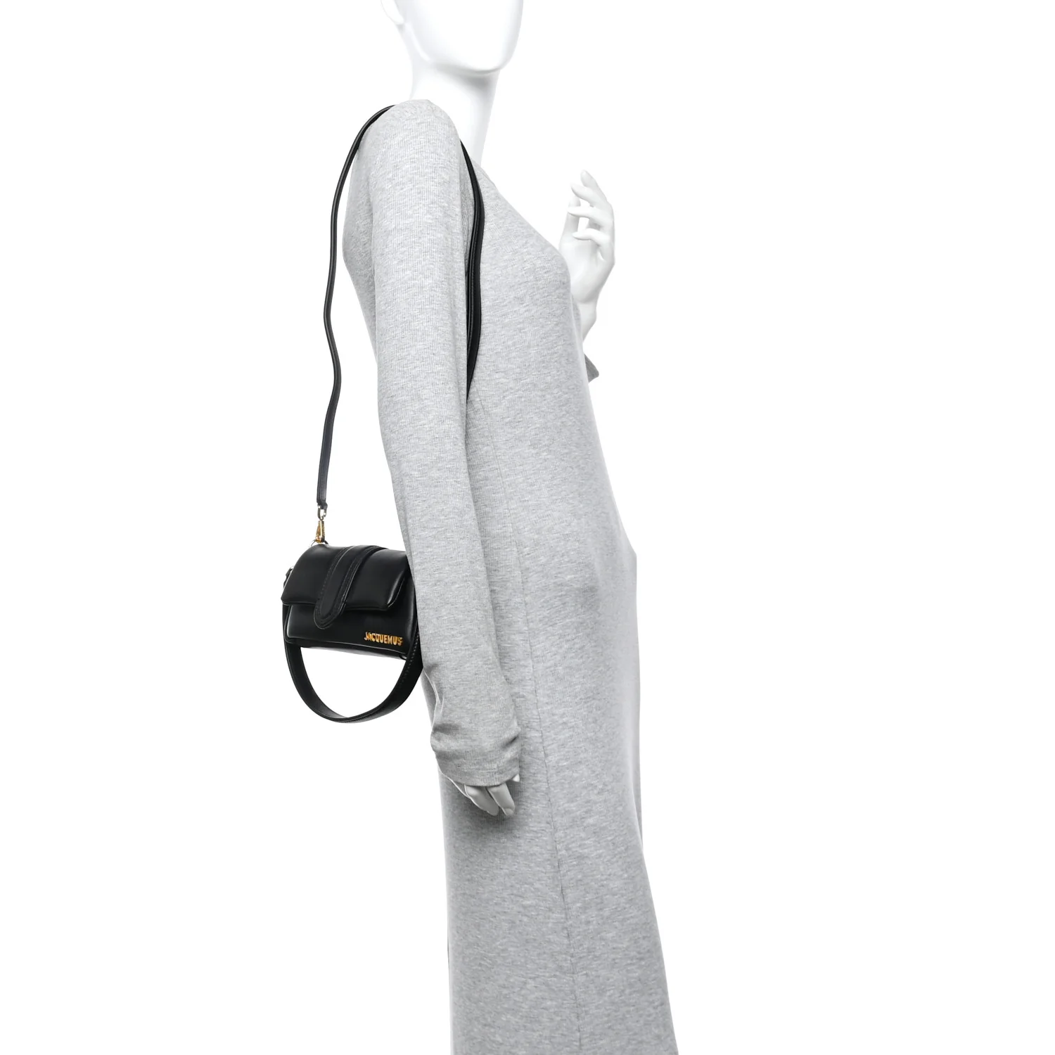 Padded Lambskin Le Petit Bambimou Black
