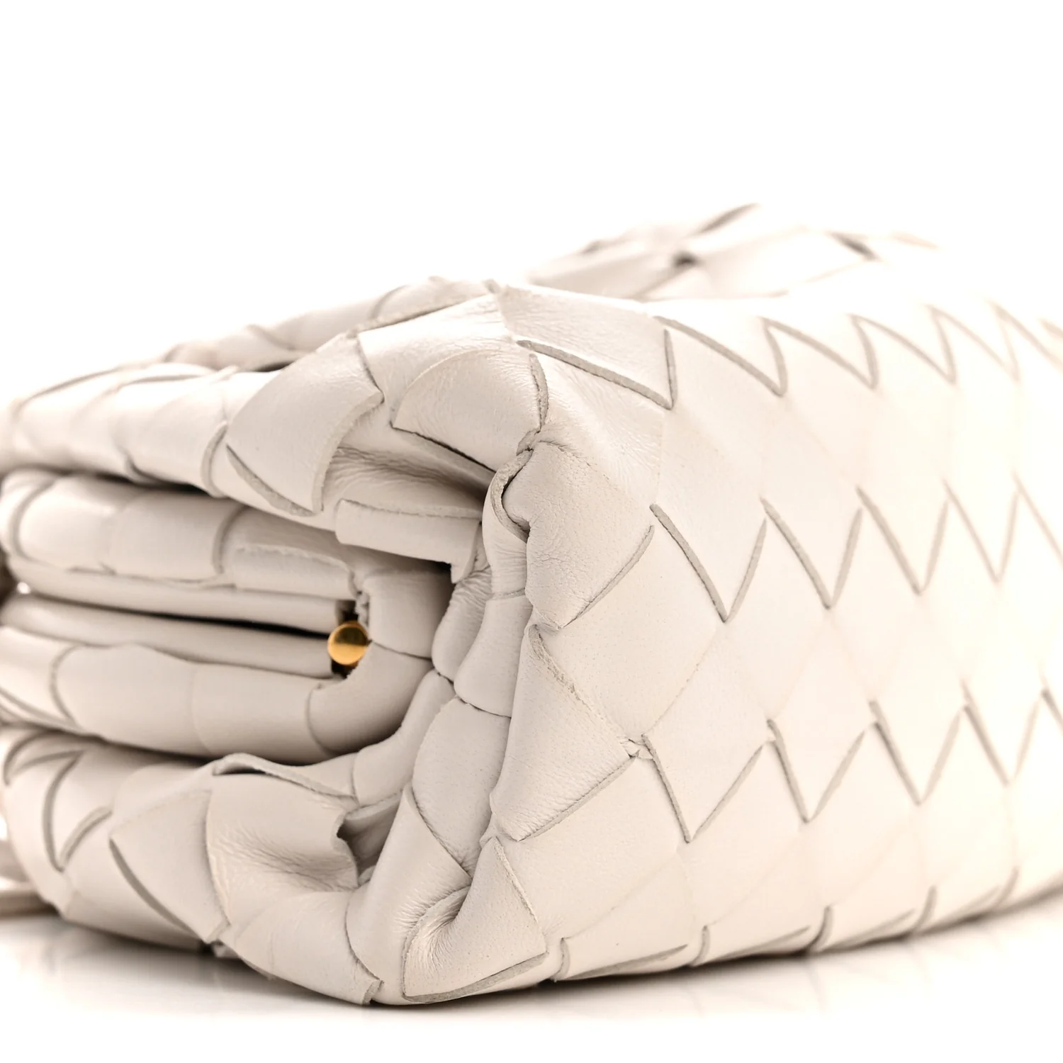 Nappa Intrecciato The Mini Pouch Chalk - Top Club
