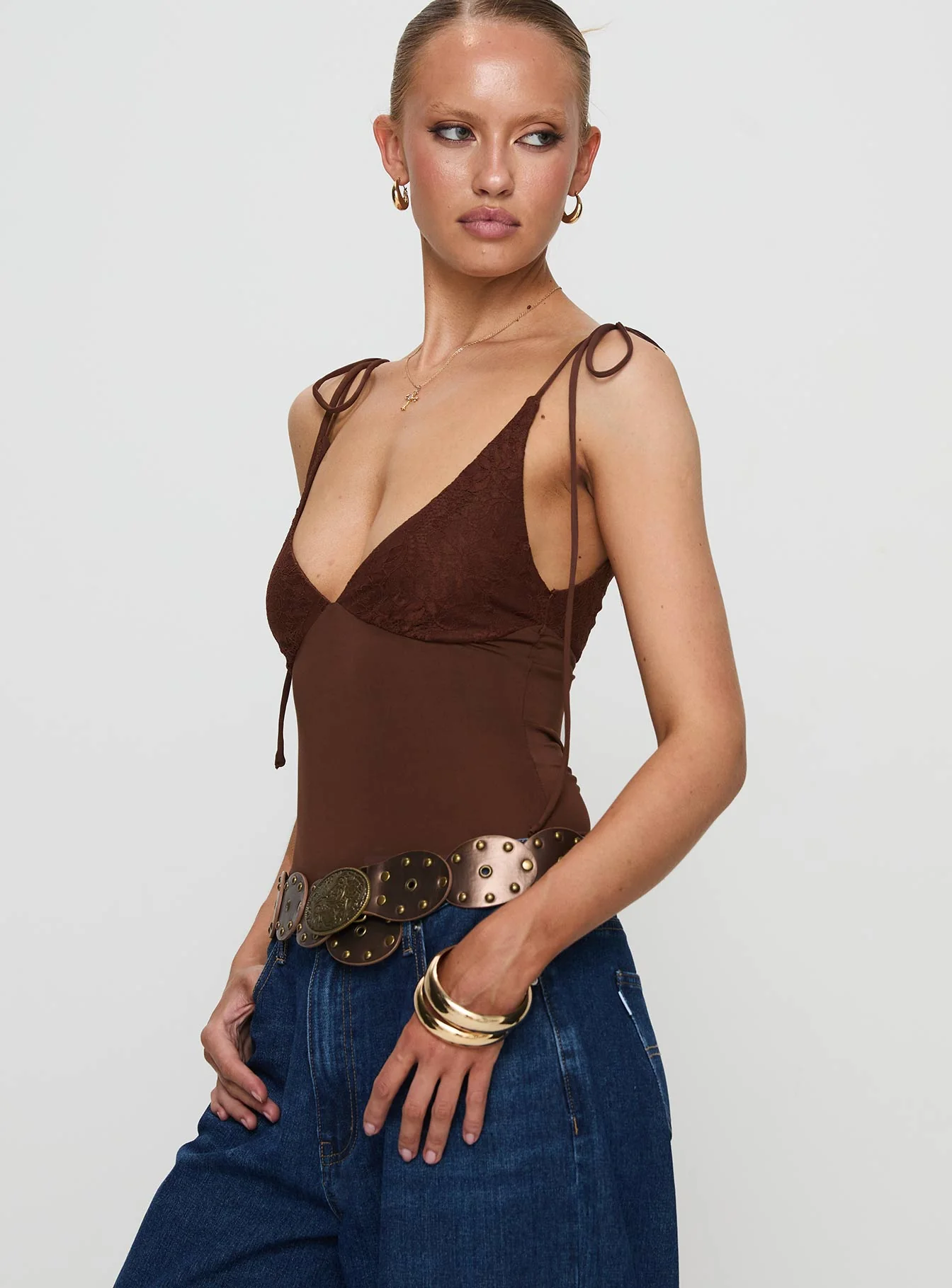 Prichard Bodysuit Brown