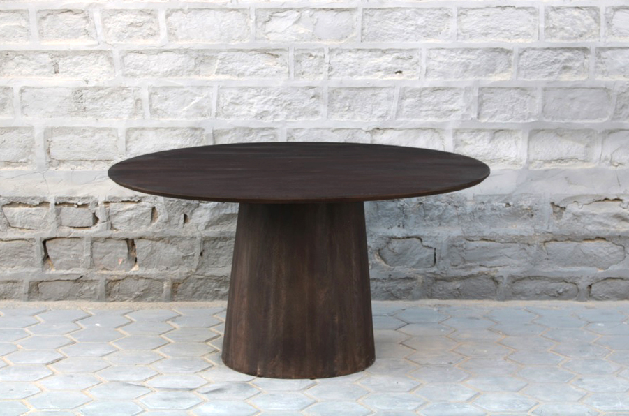 Eetkamertafel Oslo 130cm Bruin