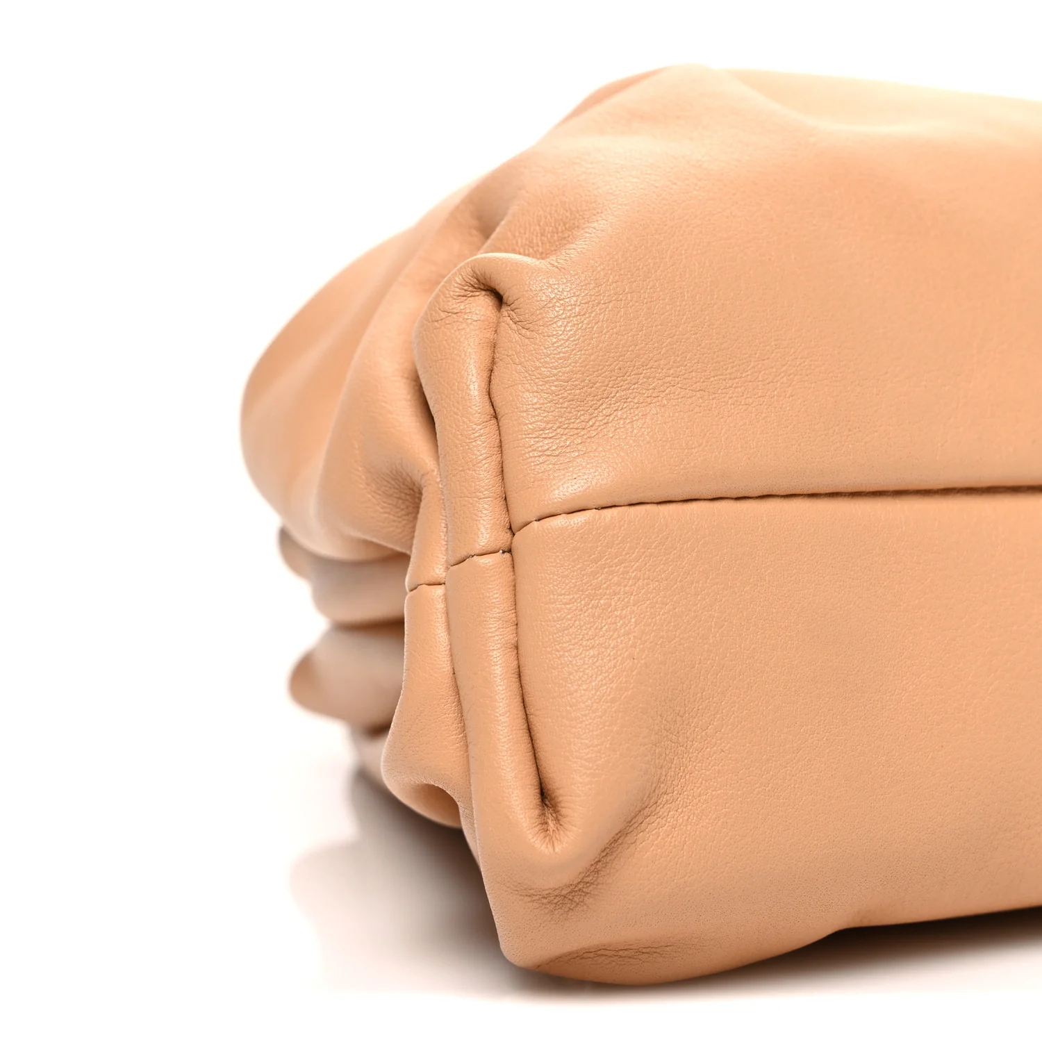 Calfskin Teen Pouch Almond - Top Club
