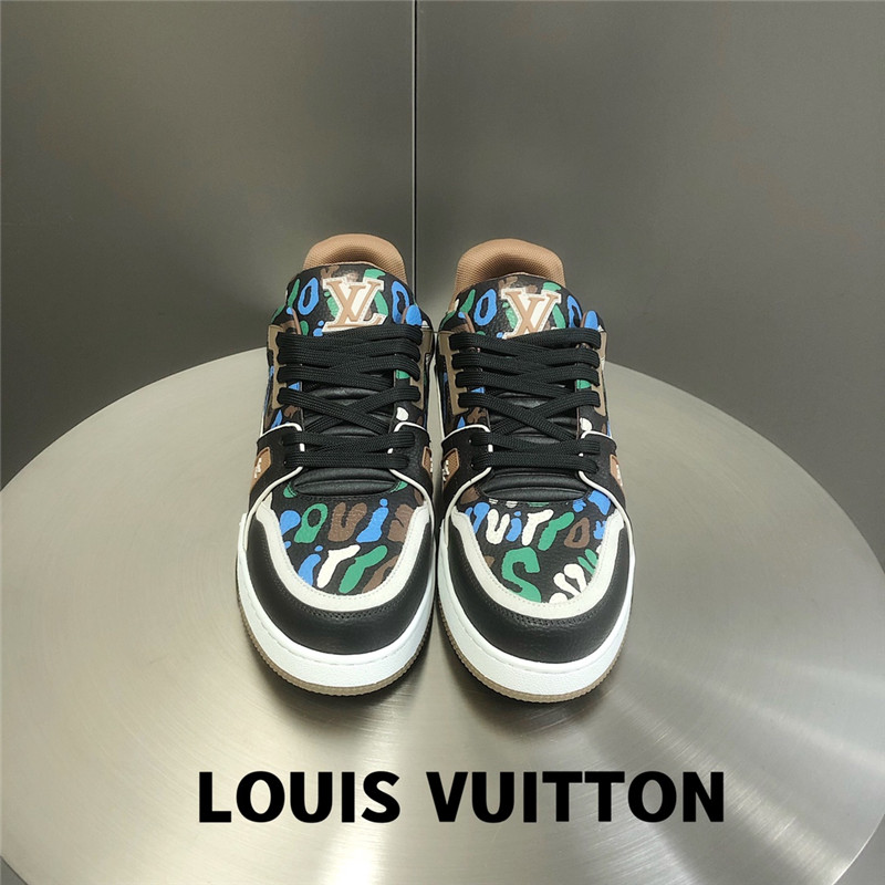 louis vuitton LV graffiti couple sneakers - Sneaker Replica Workshop