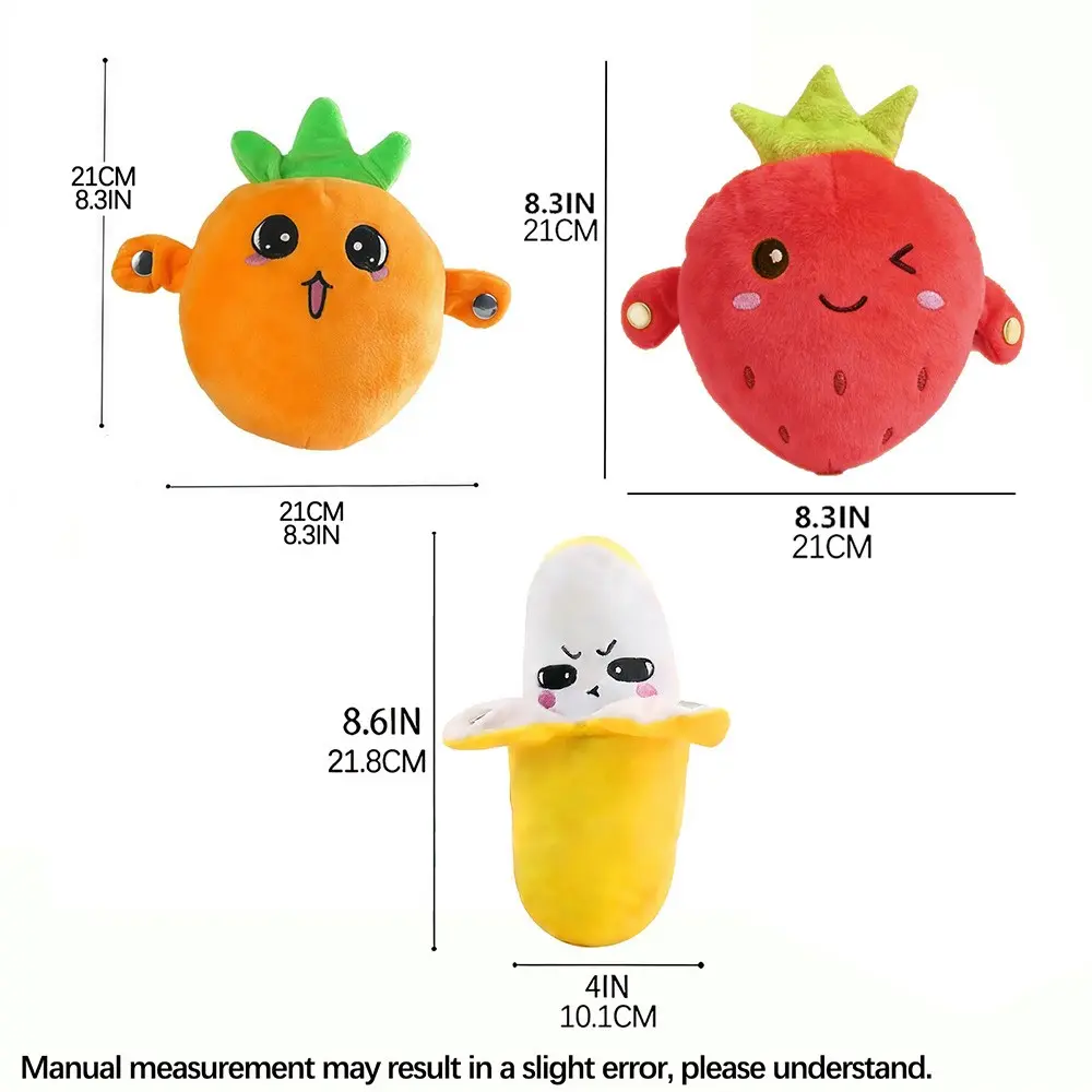 Interactive Fruit Piano Doll