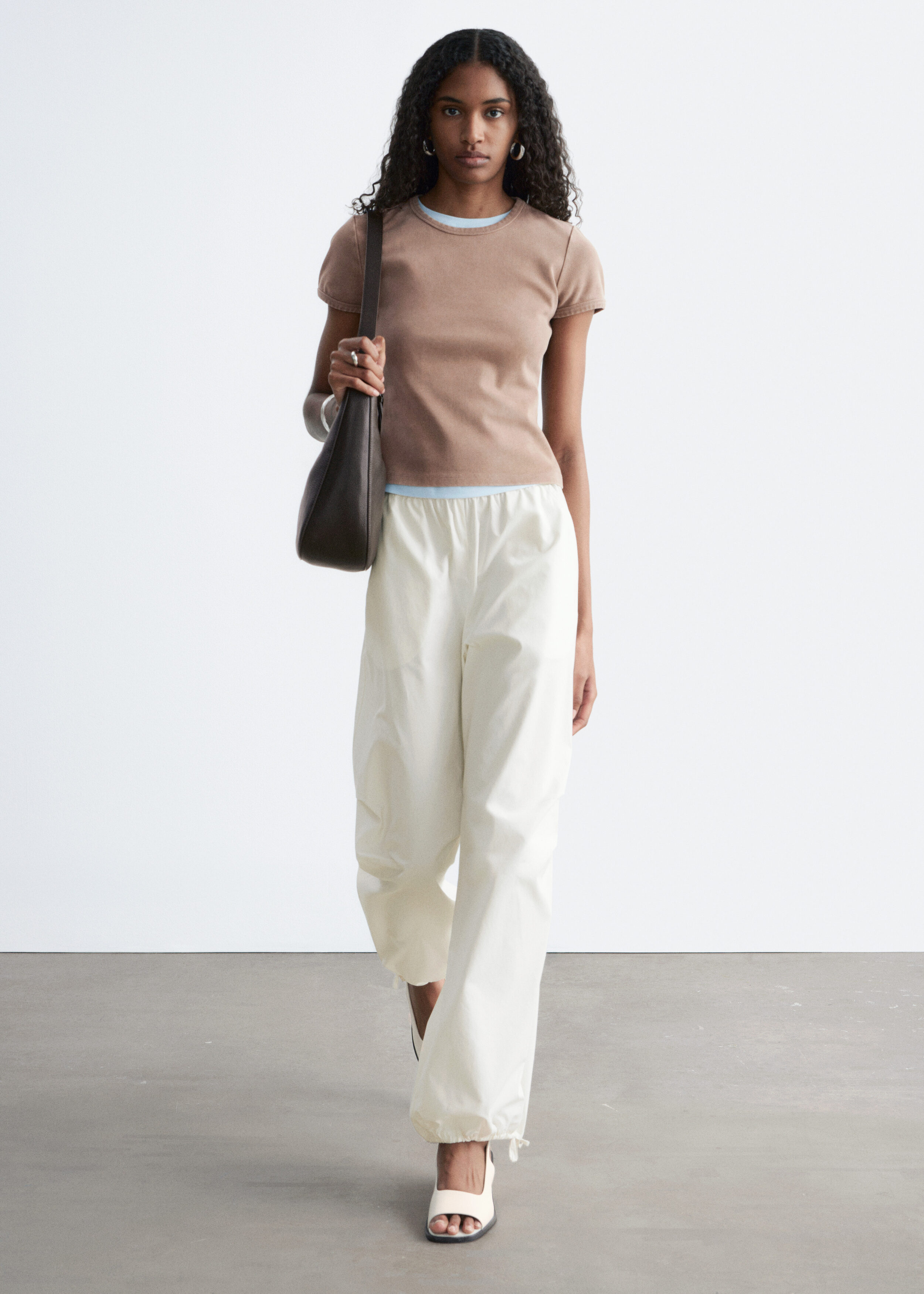& Other Stories SLIM FIT JERSEY T-SHIRT