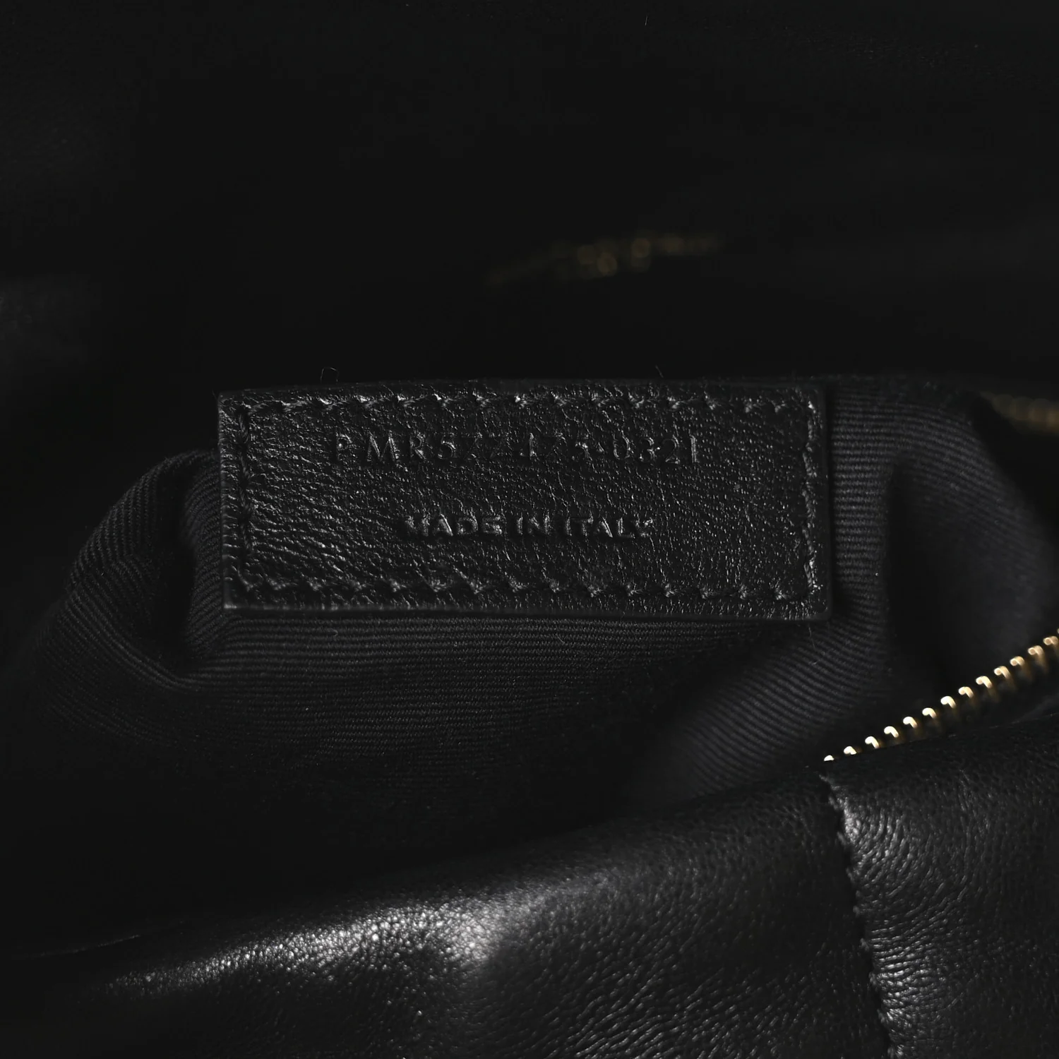 Lambskin Quilted Medium Loulou Puffer Monogram Chain Satchel Black - Top Club