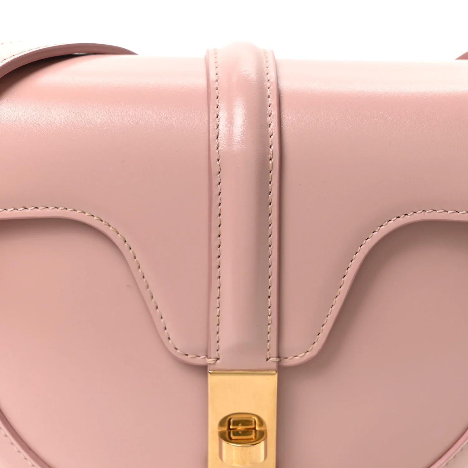 Satinated Calfskin Besace Small 16 Vintage Pink - Top Club