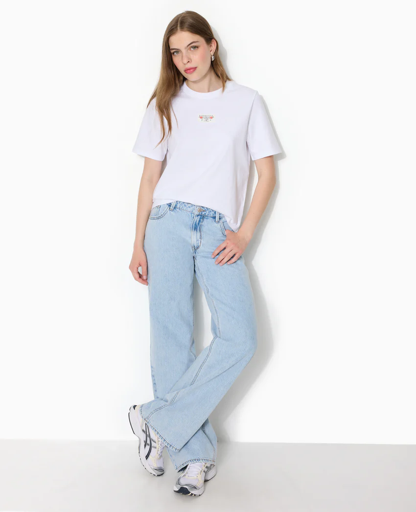 Pimkie T-shirt avec étiquette cousue devant