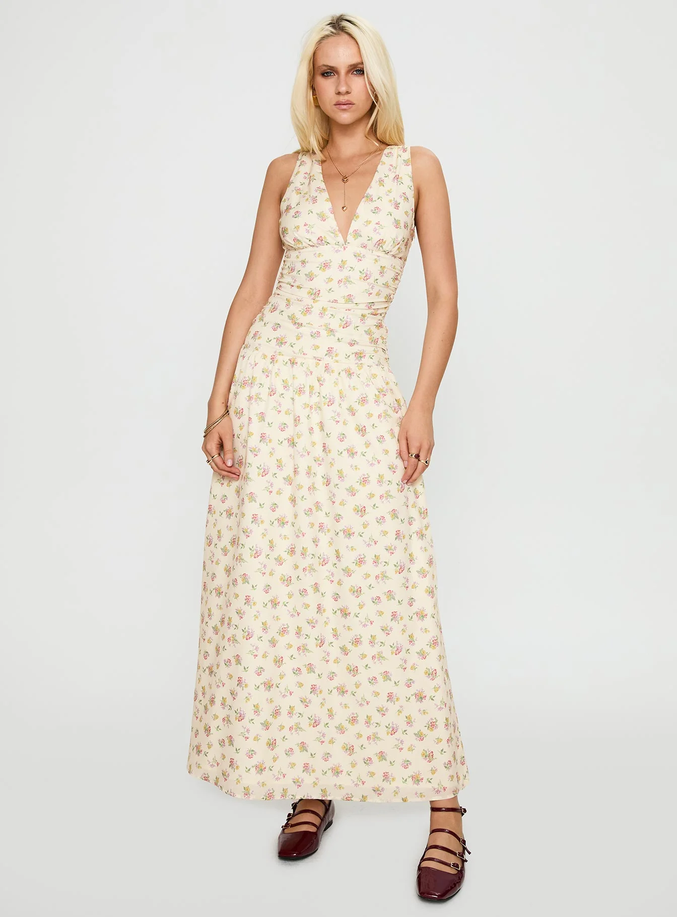 Esthie Maxi Dress Multi Floral