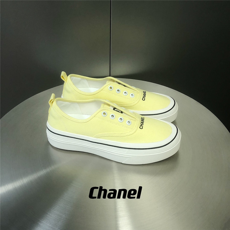 chanel slip-on canvas shoes - Sneaker Replica Workshop