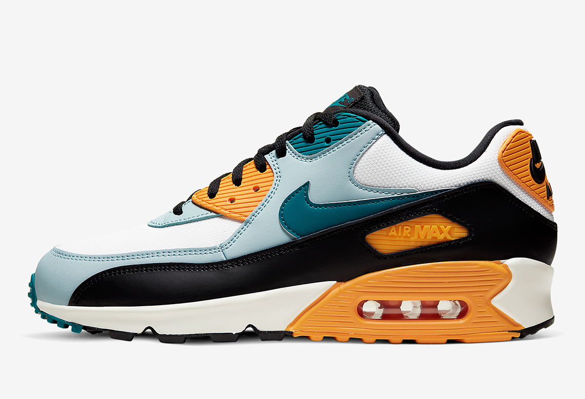 Air Max 90 Essential  Blue Gold  AJ1285-110 - Sneaker Replica Workshop
