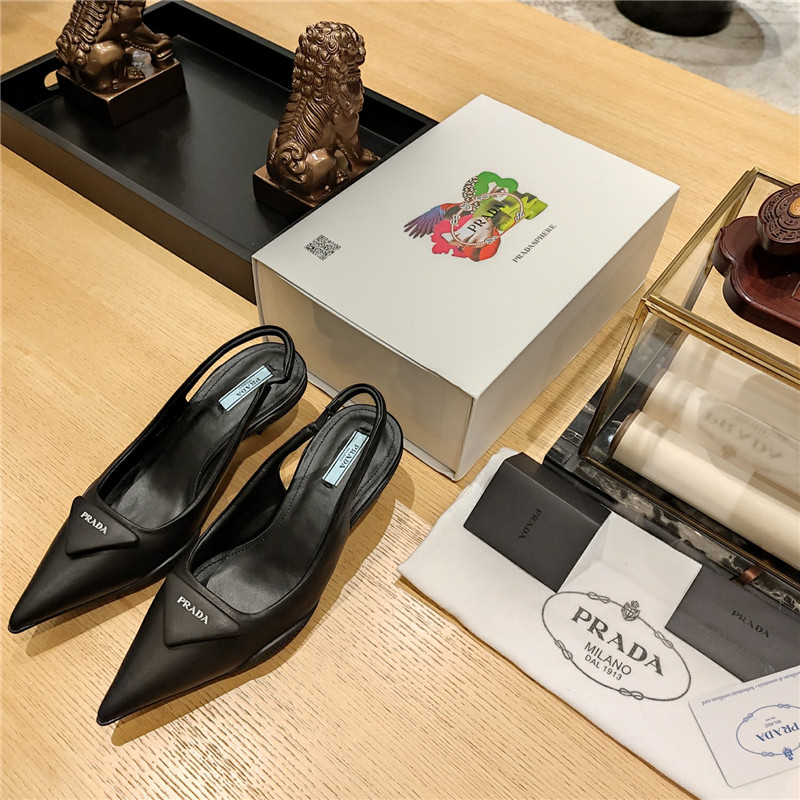 prada kitten heel mules - Sneaker Replica Workshop